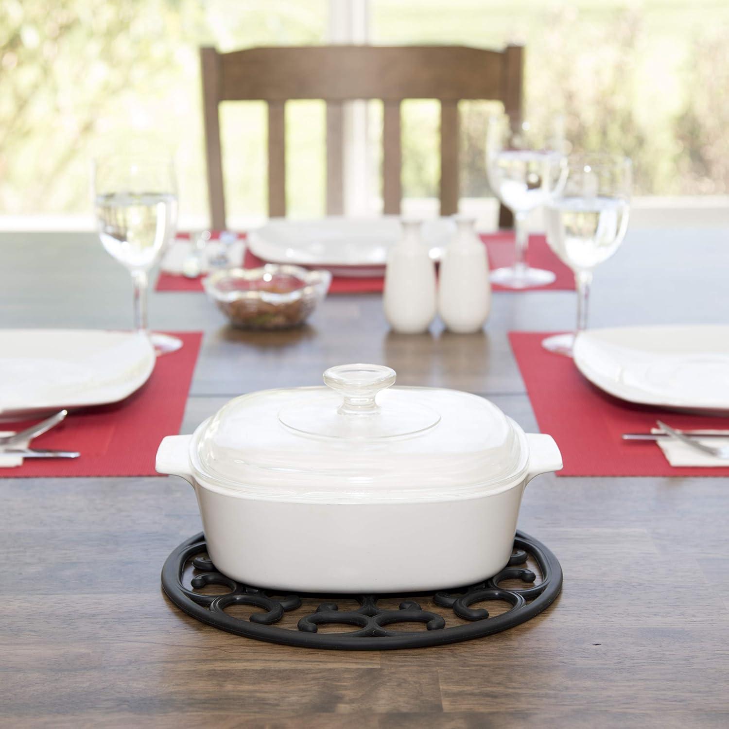 Trivets de Silicona GASARÉ Extra Grande 25.4 cm Juego de 3