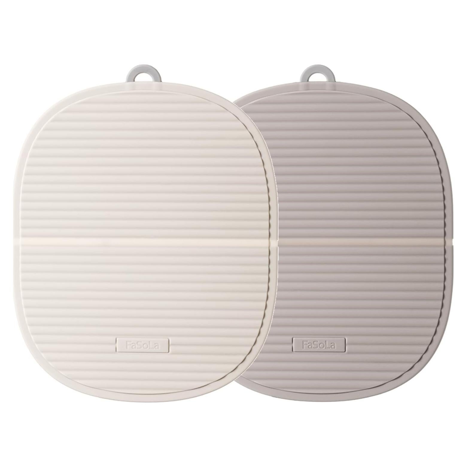 Alfombrilla de Silicona Antideslizante HXTDZSWHE 17.8x15cm 2 Piezas