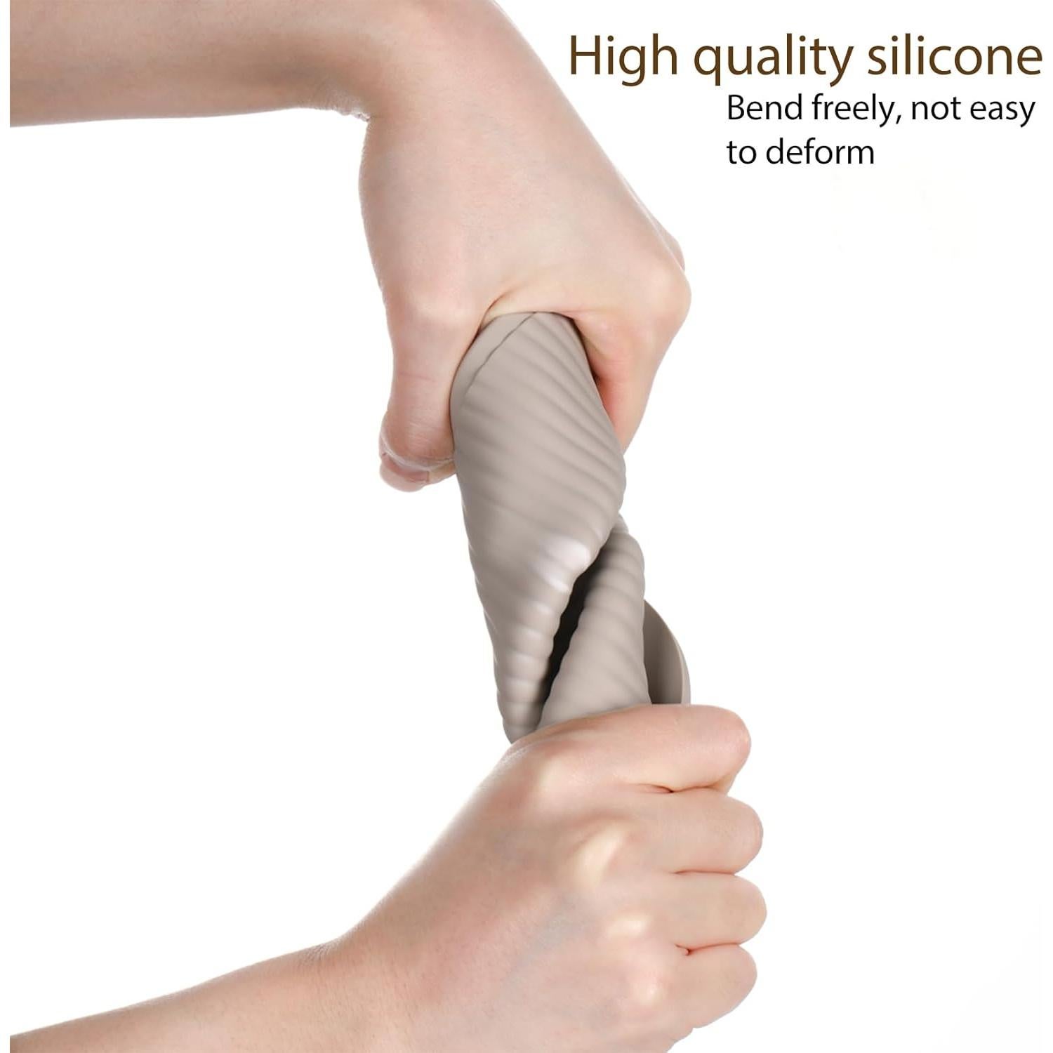 Alfombrilla de Silicona Antideslizante HXTDZSWHE 17.8x15cm 2 Piezas