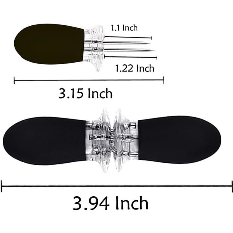 Soportes de Maíz PEOUWNES - 16 Piezas de Acero Inoxidable