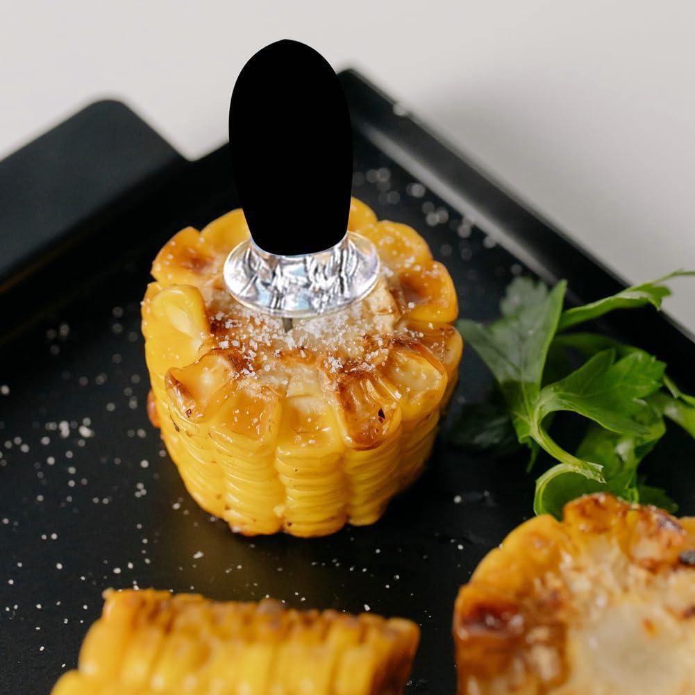 Soportes de Maíz PEOUWNES - 16 Piezas de Acero Inoxidable