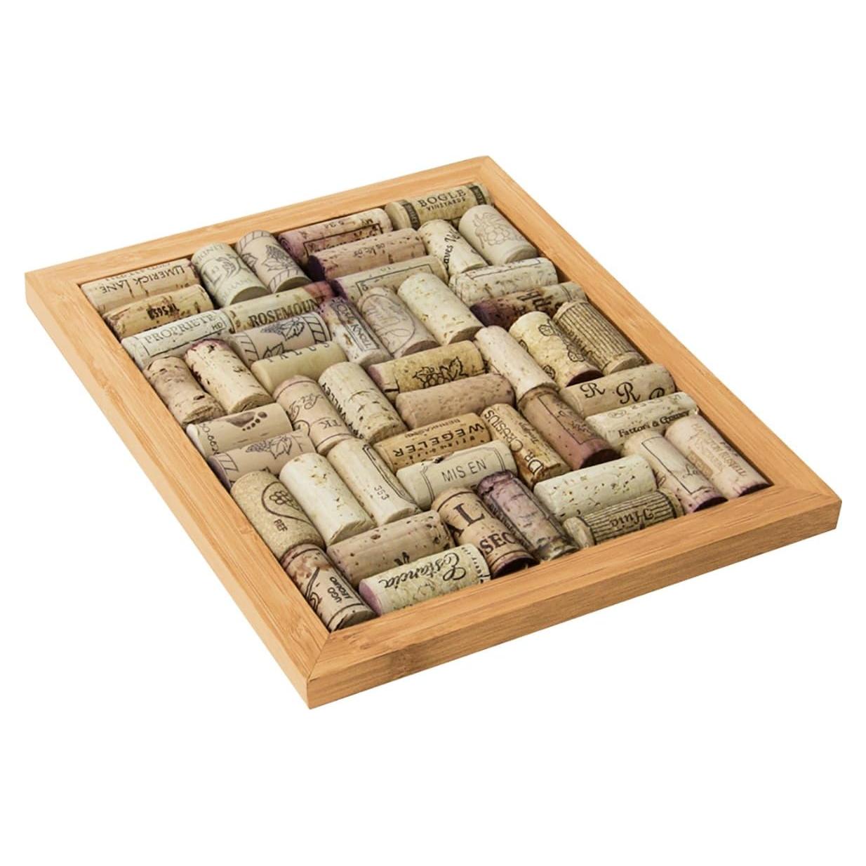 Kit Trivet de Corcho de Bambú Oenophilia 22.86x27.94 cm