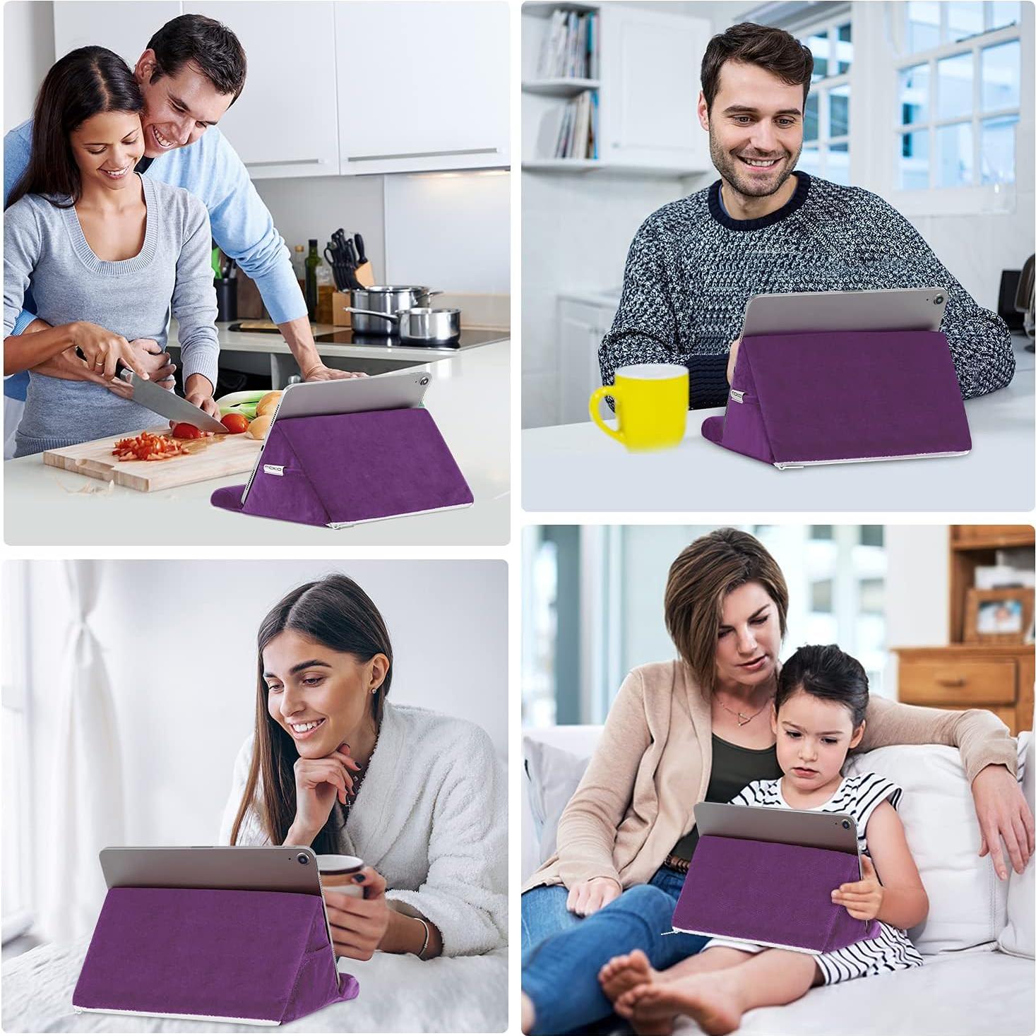 Soporte de almohada para tablet MoKo - Compatible hasta 27.94 cm