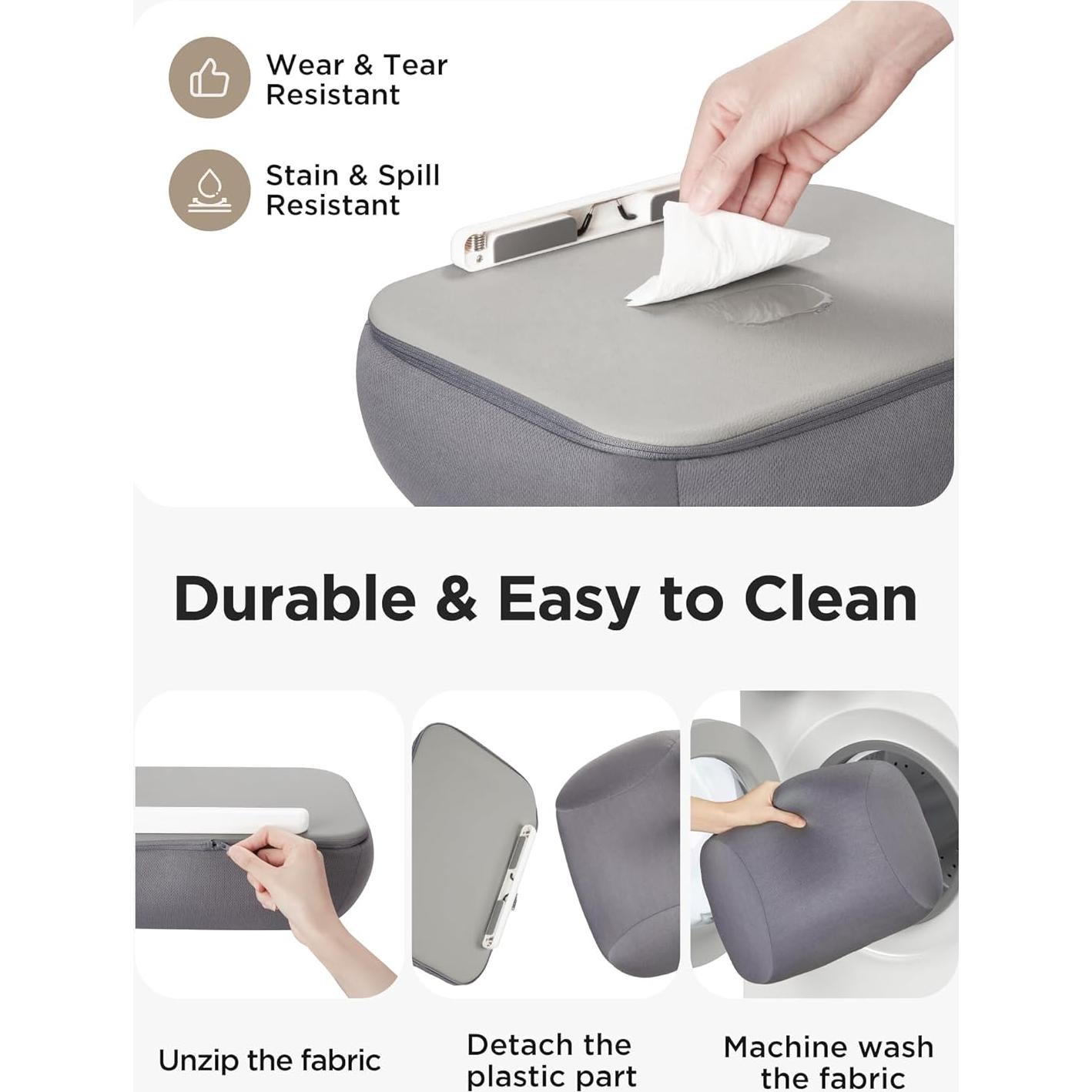 Soporte de Almohada InnoGear para Libros y Tablets Gris