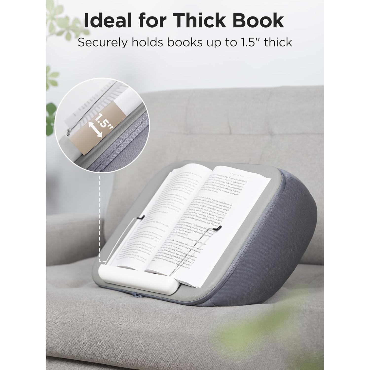 Soporte de Almohada InnoGear para Libros y Tablets Gris
