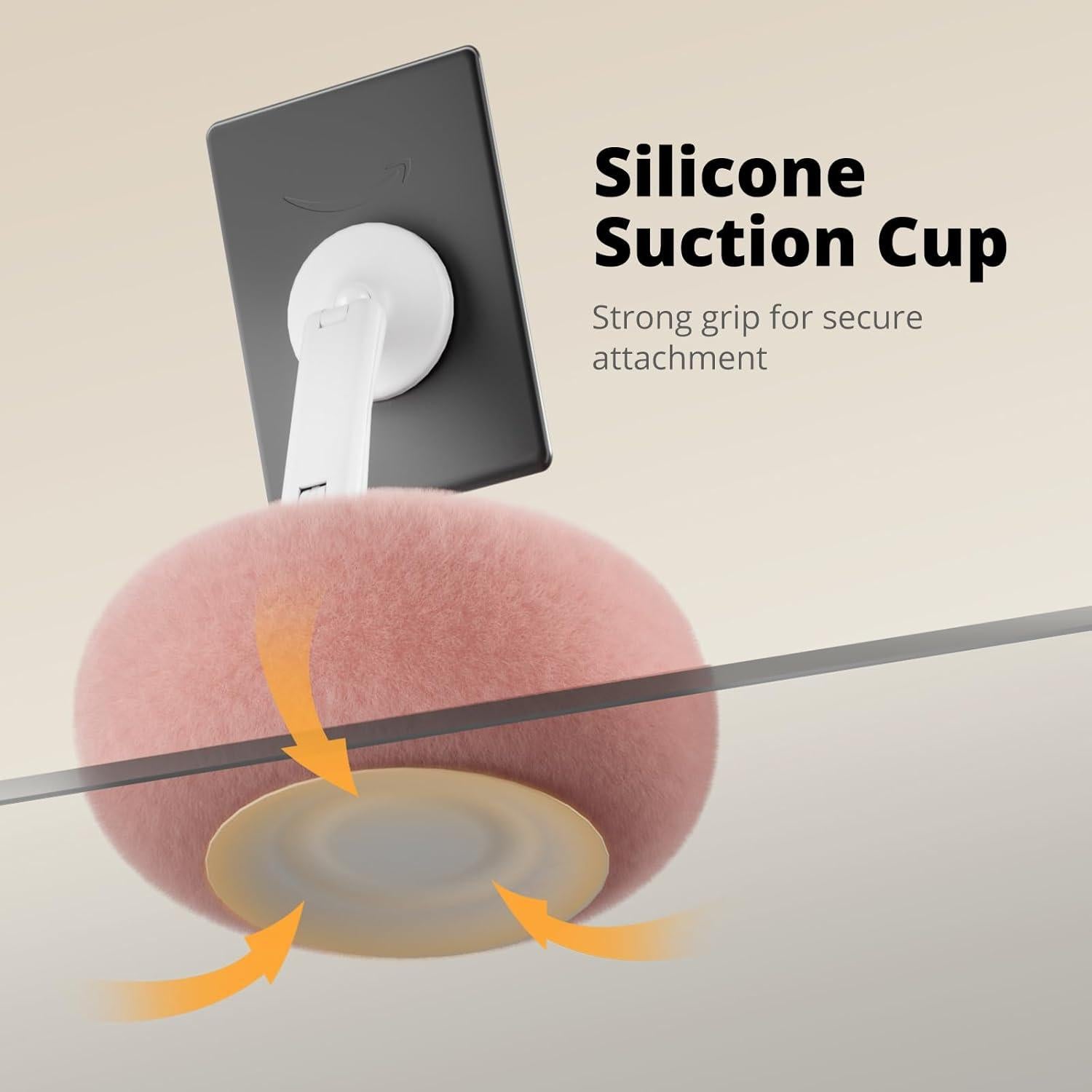 Soporte de Almohada Magnético SupeDesk Rosa para Teléfono 3.5-7"