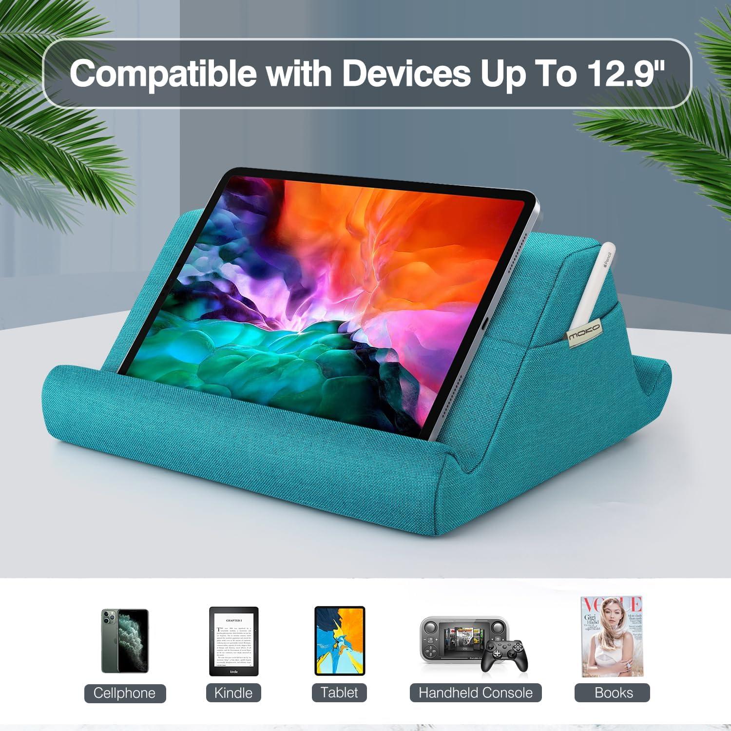 Soporte de Almohada para Tableta MoKo - Azul Marino, 32.77 cm