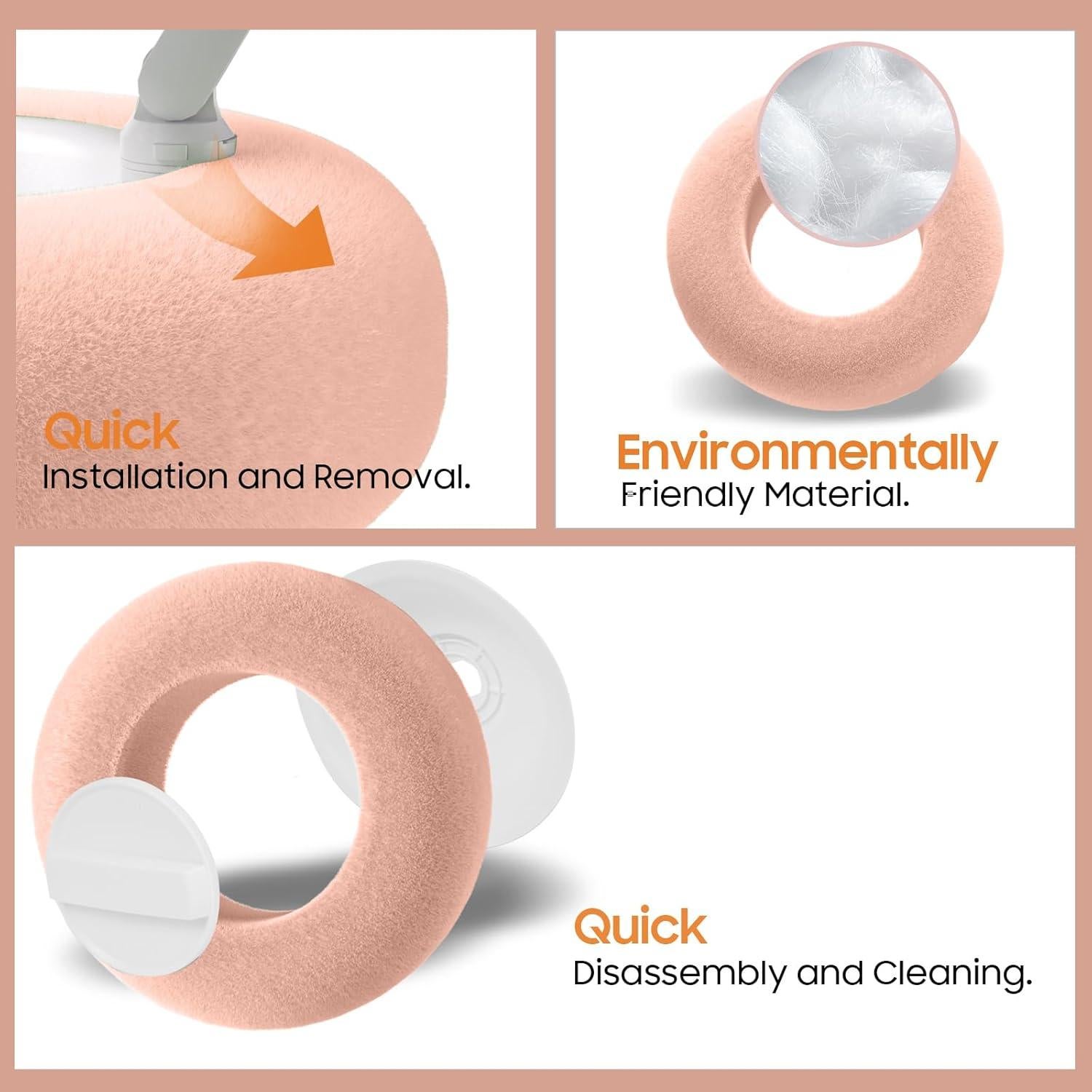 Soporte de Almohada para Kindle y Tablet PlsHugek Rosa