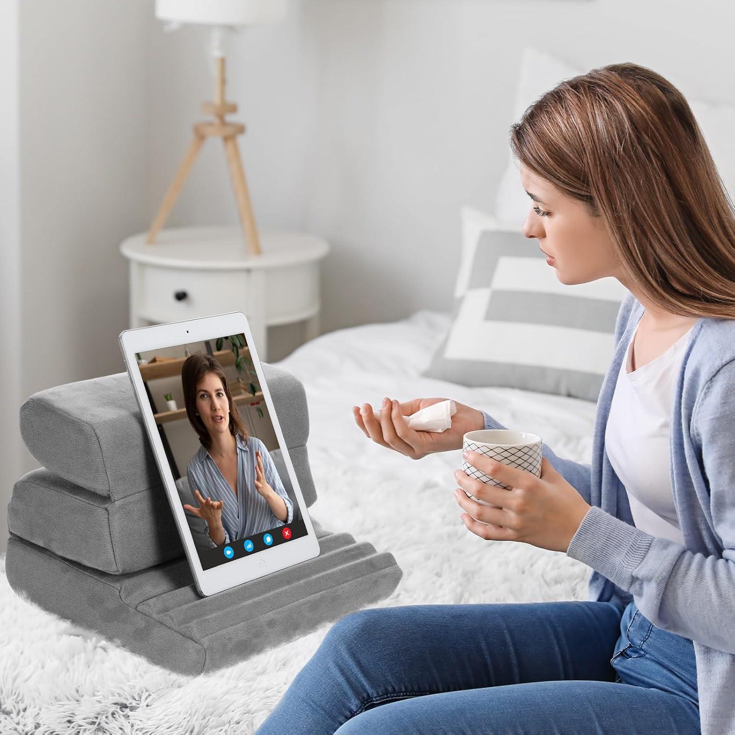 Soporte de Almohada para Tableta Weysat - 2 Piezas Ajustables