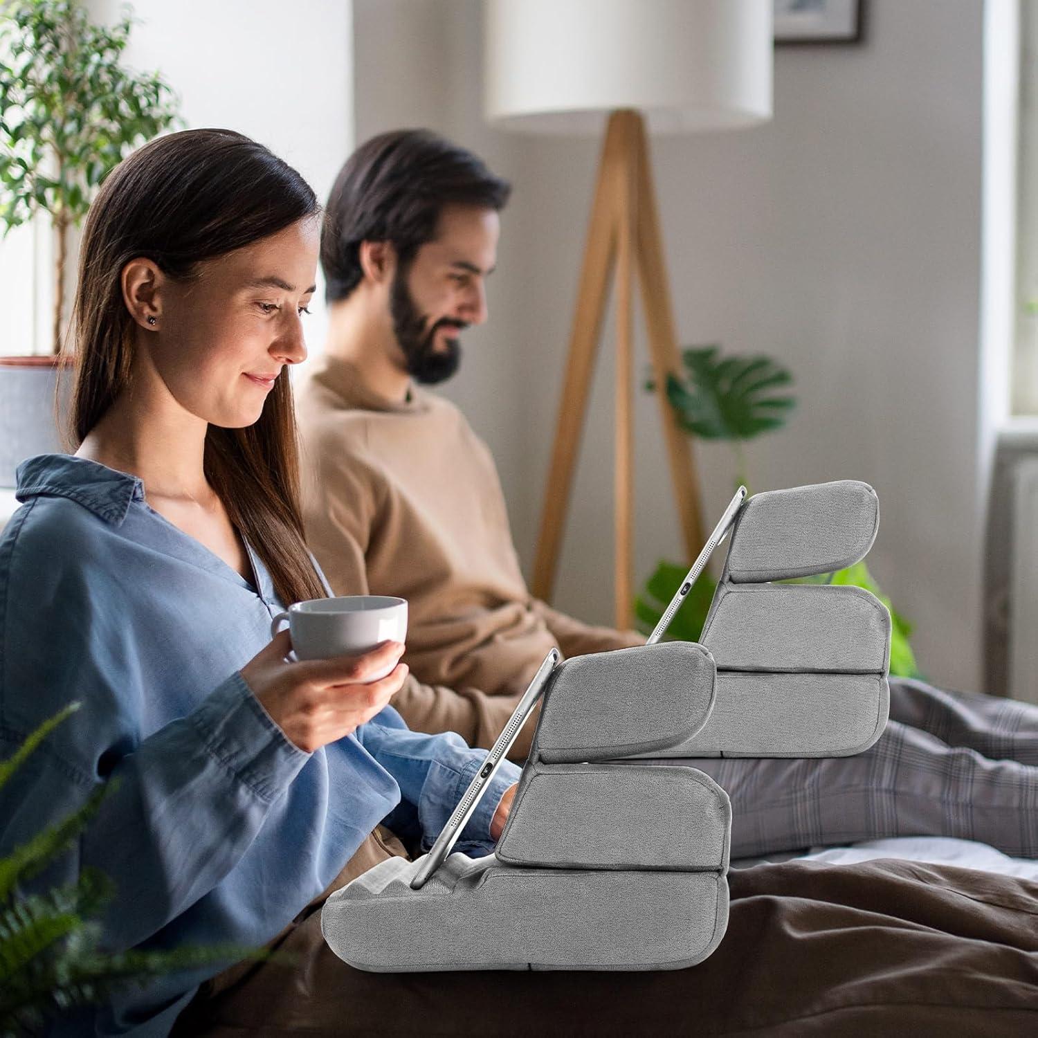 Soporte de Almohada para Tableta Weysat - 2 Piezas Ajustables