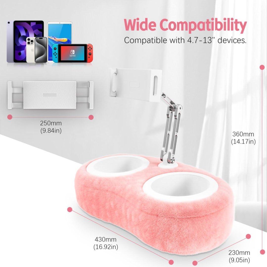 Soporte de Almohada para Tableta CreaDream Ajustable 4.7-13"