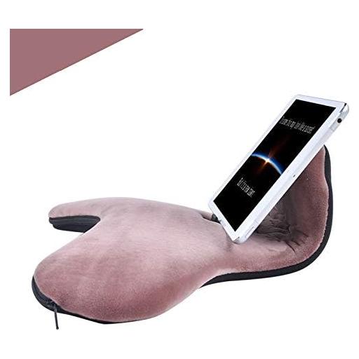 Almohada Soporte para Tabletas y Smartphones OKATOPGEAKO Marrón