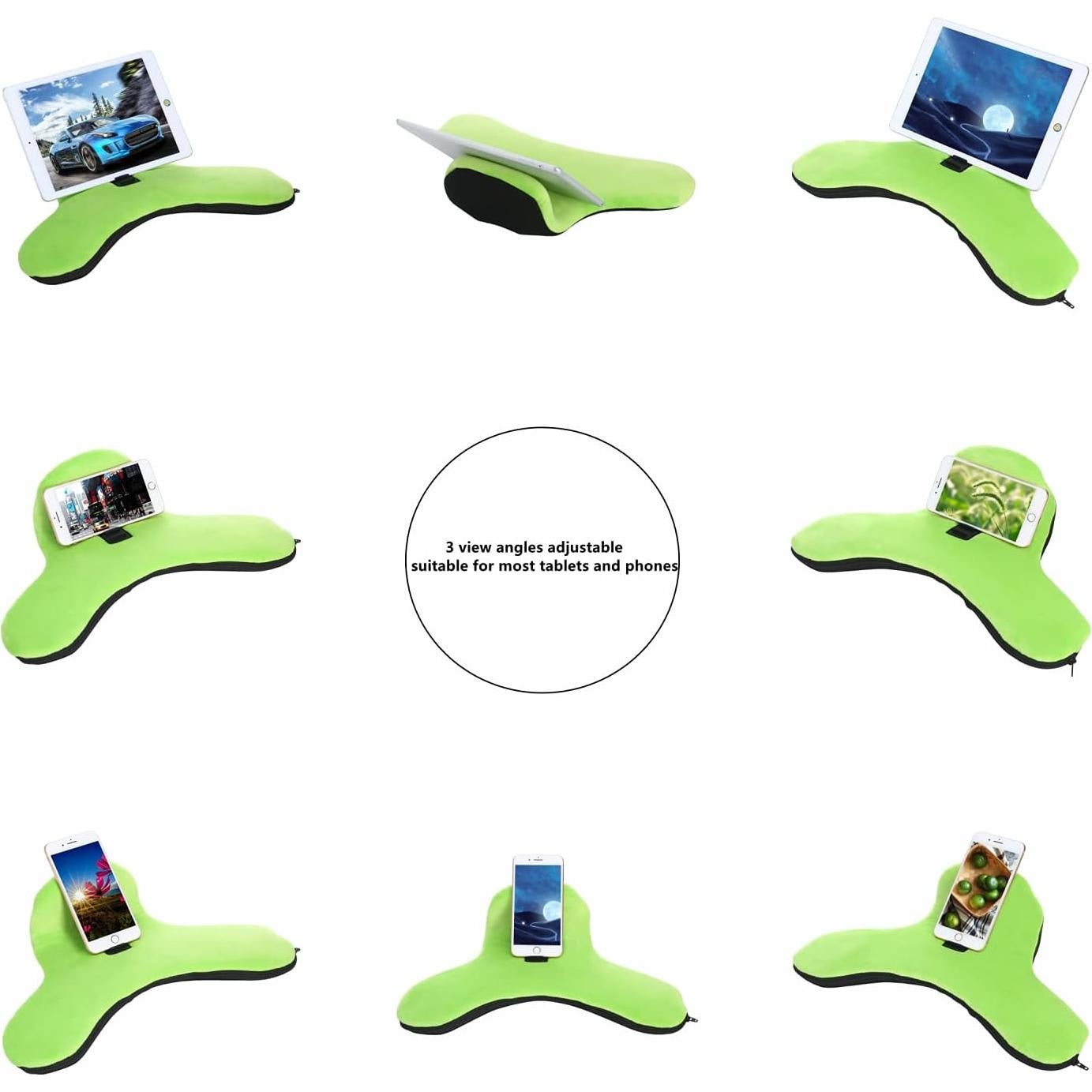 Soporte de Almohada Multi-Angulo OKATOPGEAKO para Tablets 12.9"
