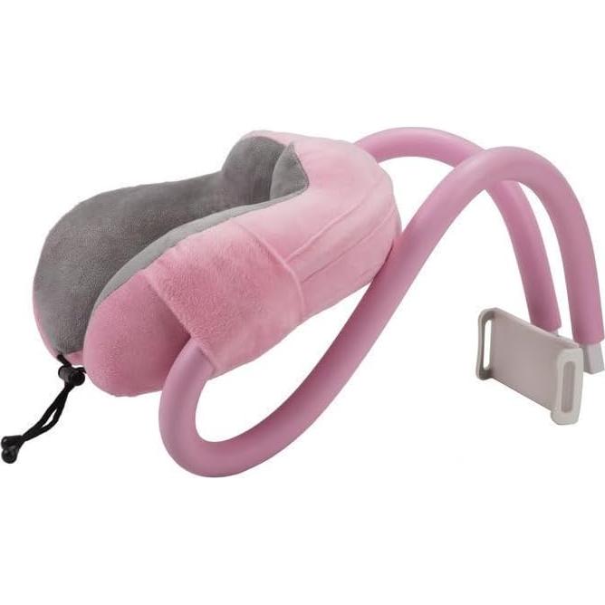 Soporte para Teléfono con Almohada para el Cuello Rosa - Hosann Century