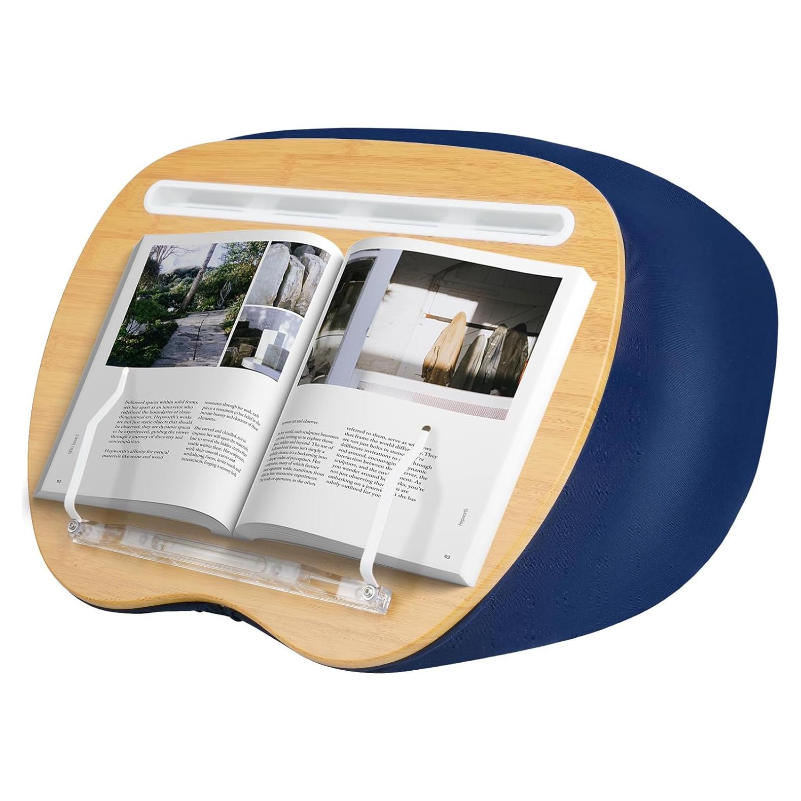 Soporte de Libro CloudTrip CT-116BS Grande Azul Ergonómico