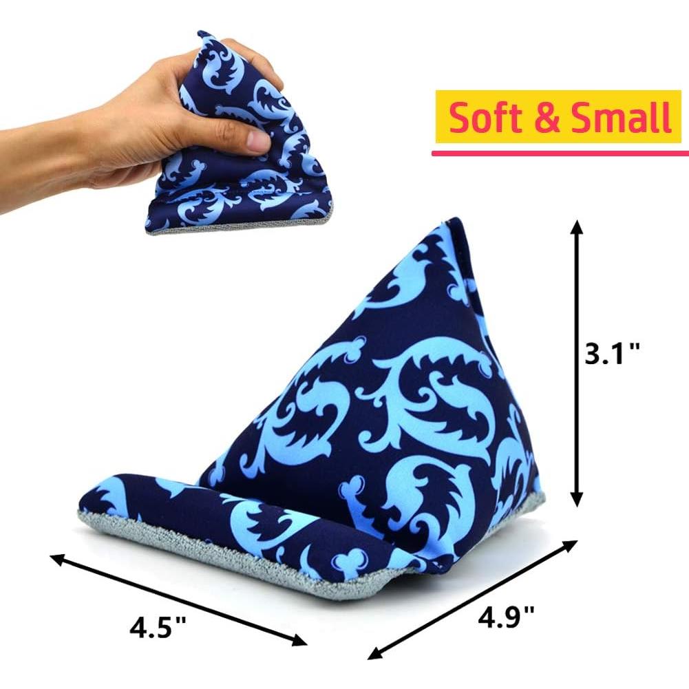 Soporte de Teléfono de Escritorio Almohada Fangqian Azul