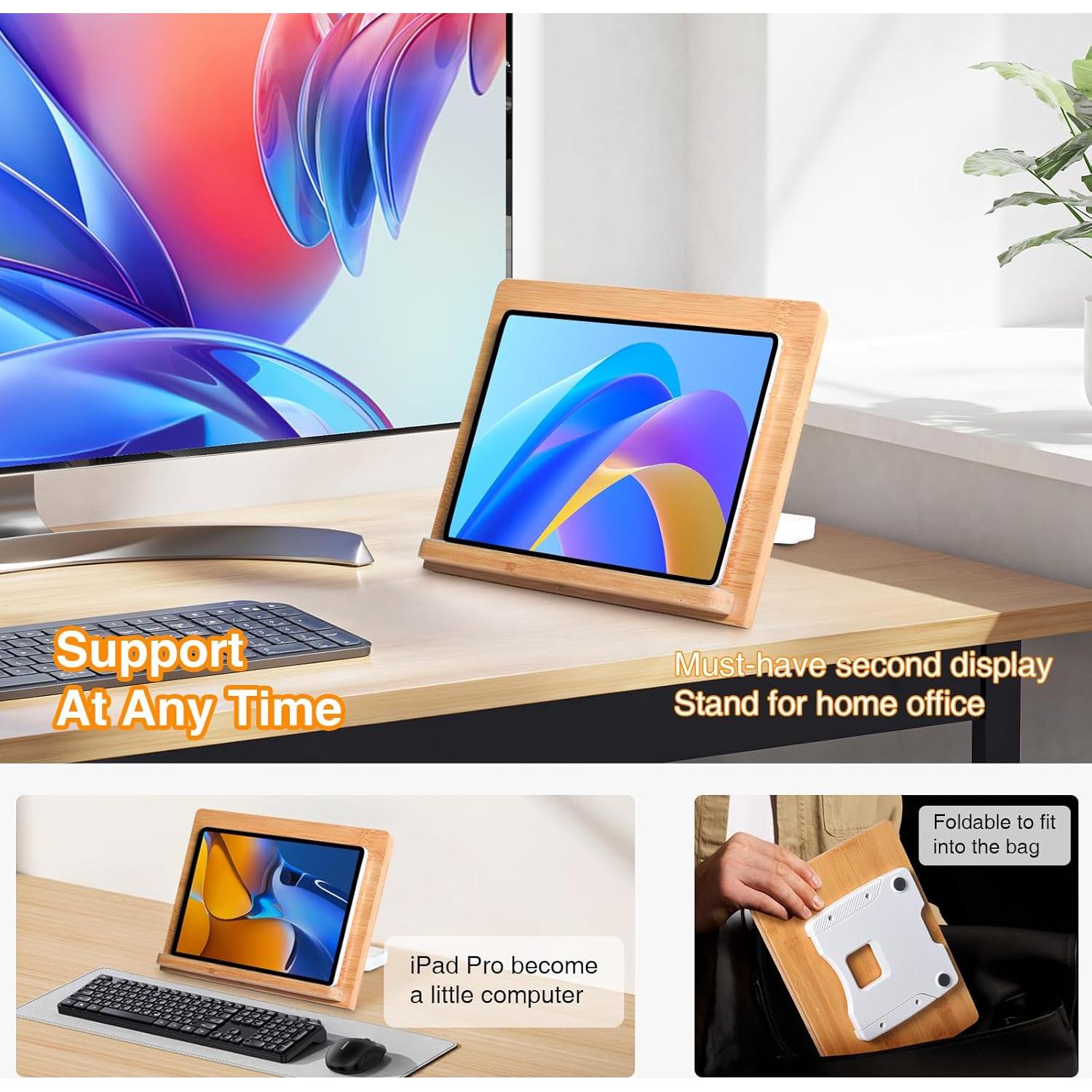 Soporte Universal para Tabletas Wishacc 28x20.8 cm Ajustable