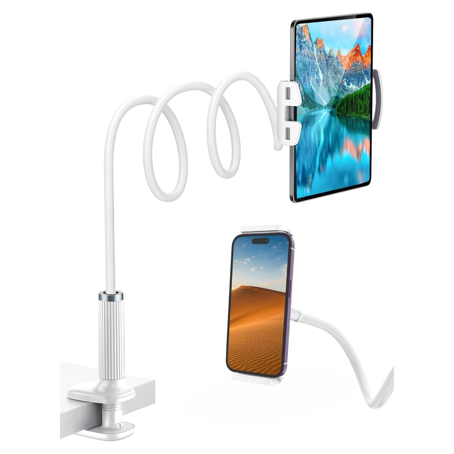 Soporte Flexible para Tableta Niumowa S-2 - 98 cm Blanco