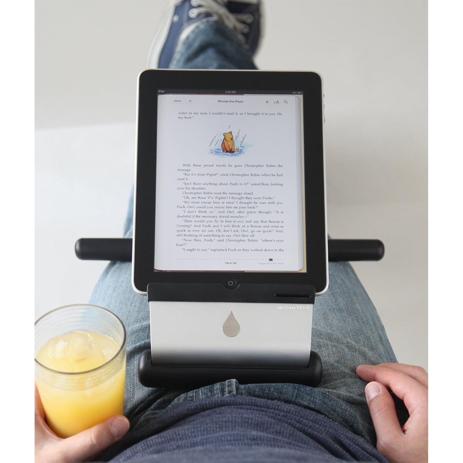 Soporte de regazo iRest Rain Design para iPad y Kindle