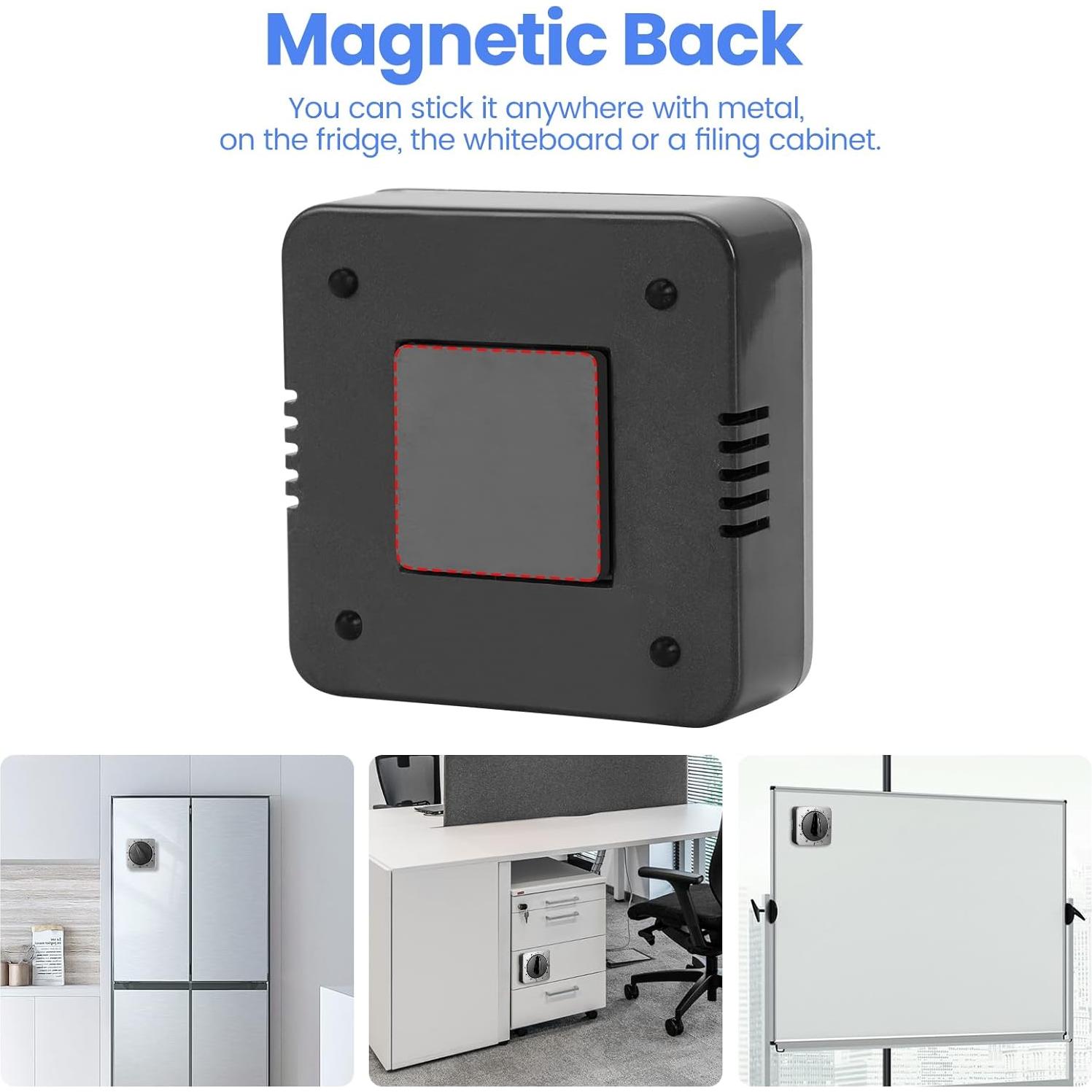 Temporizador de Cocina Mecánico Albayrak 100% Acero Inoxidable