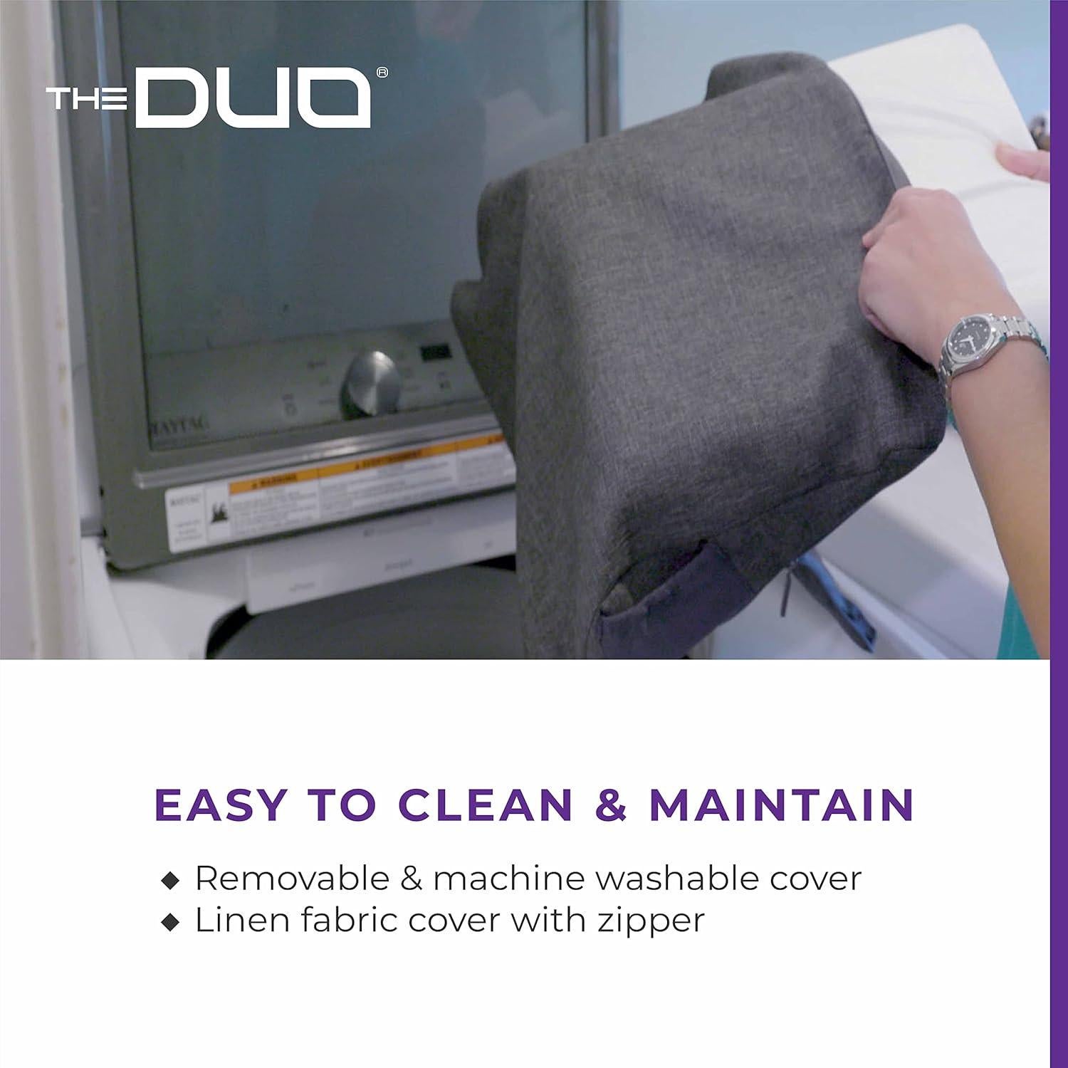 Soporte para Laptop THE DUO 2.0 - Almohada Espuma Memoria 40x35cm