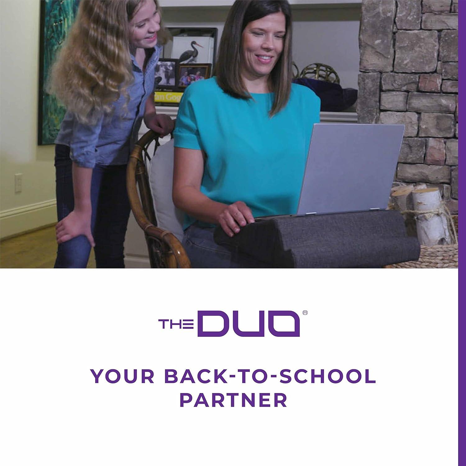 Soporte para Laptop THE DUO 2.0 - Almohada Espuma Memoria 40x35cm