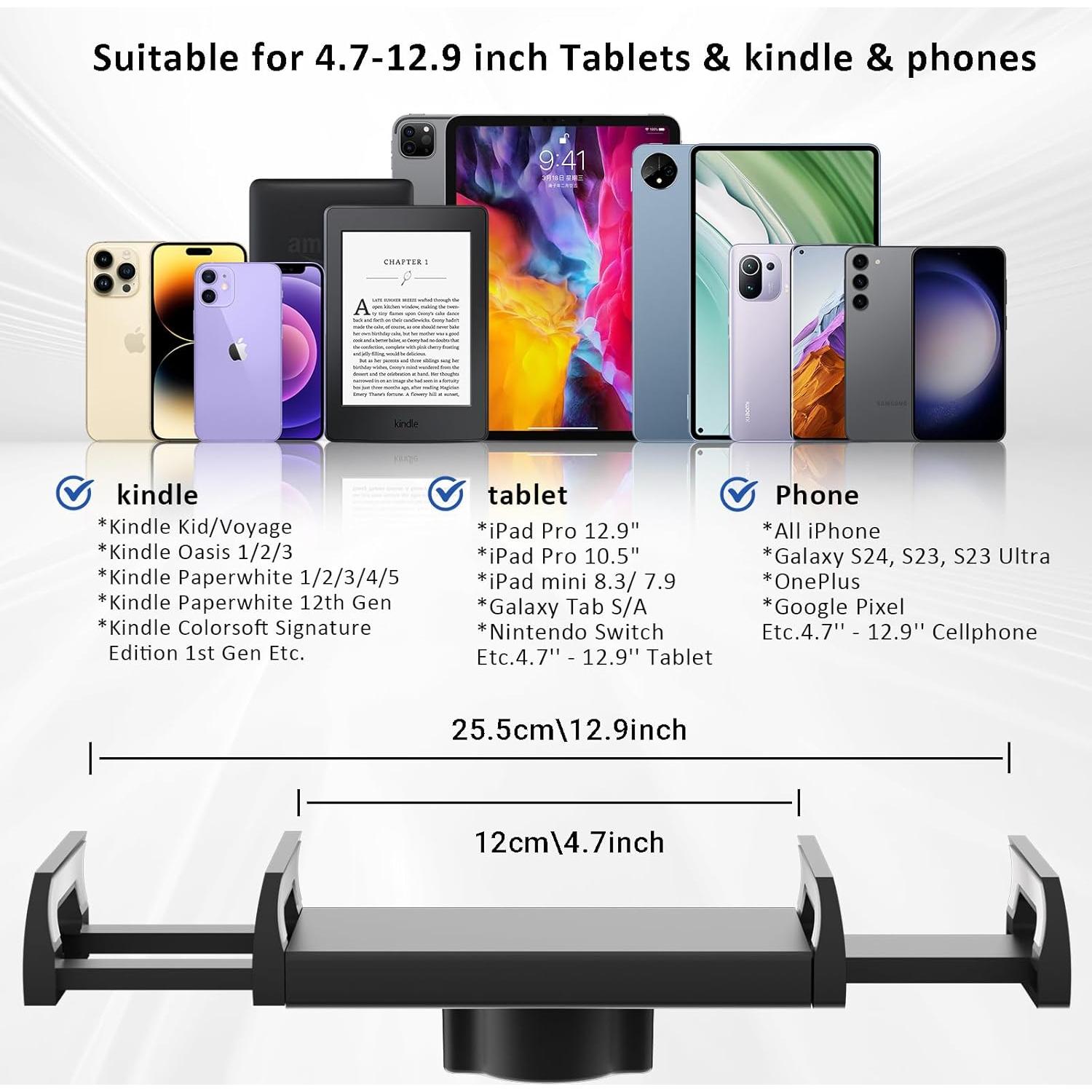 Soporte de Tableta Ajustable Locthal para iPad y Smartphones