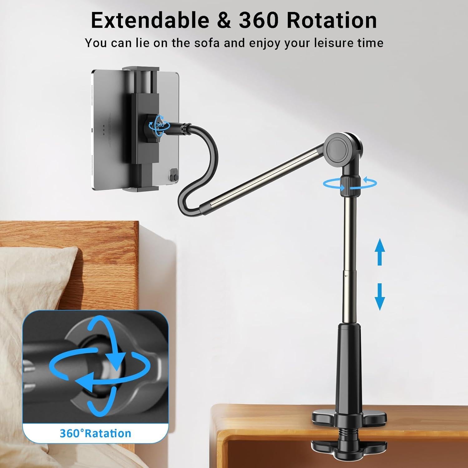 Soporte de Tableta Ajustable Locthal para iPad y Smartphones