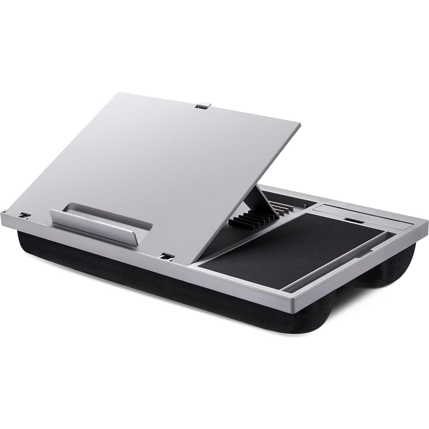 Escritorio Ajustable LORYERGO para Laptop con Cojín y Alfombrilla