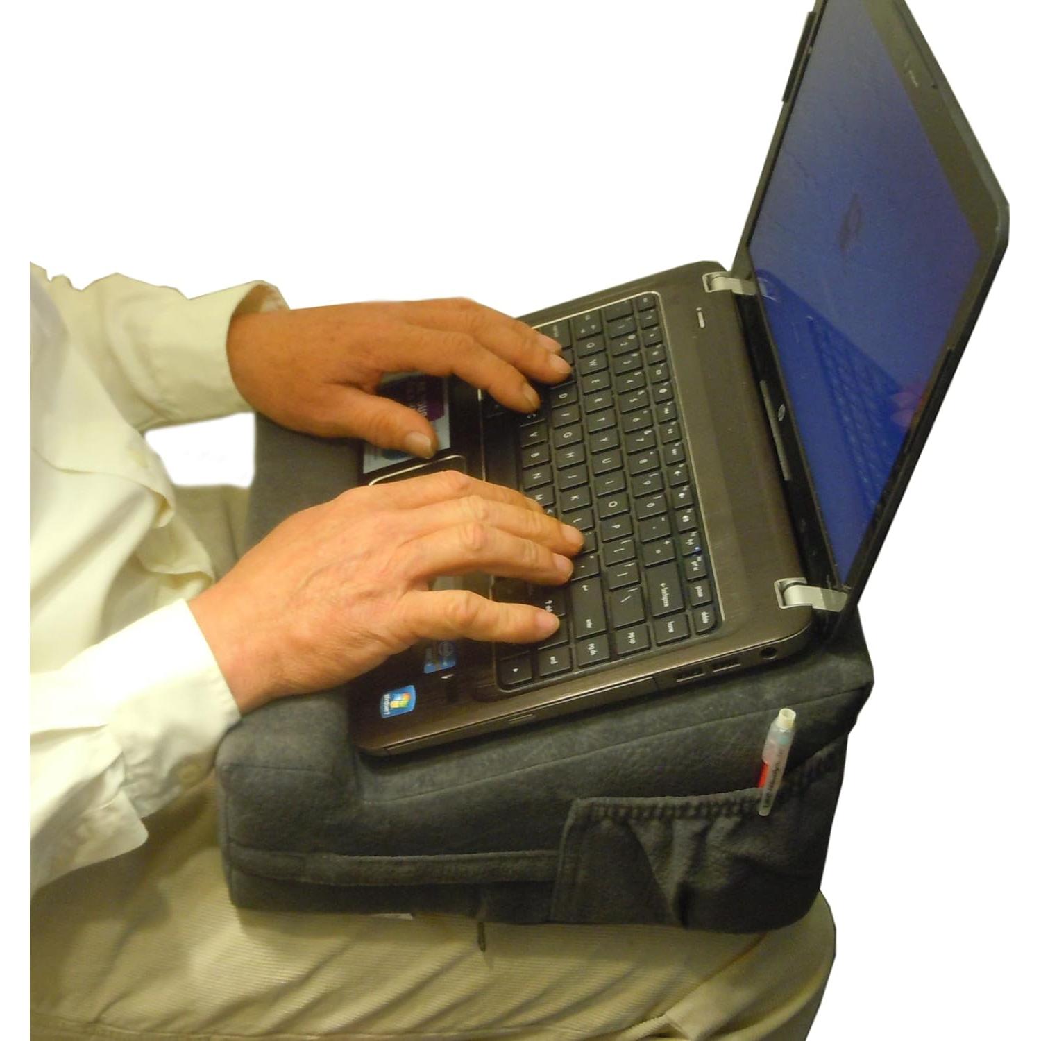 Soporte Ergonómico para Laptop Tip Pedic 29.21x38.1cm Gris