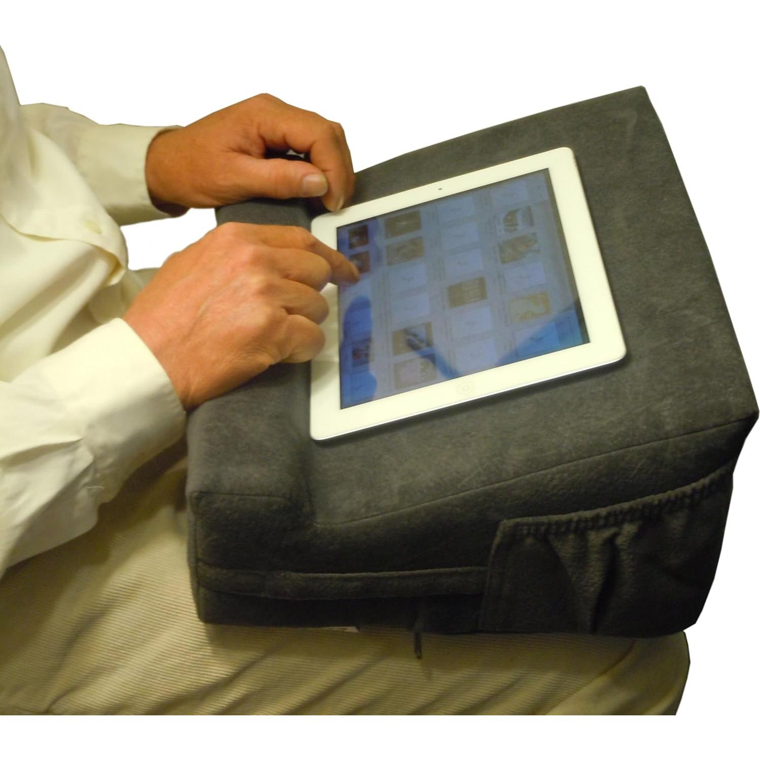 Soporte Ergonómico para Laptop Tip Pedic 29.21x38.1cm Gris