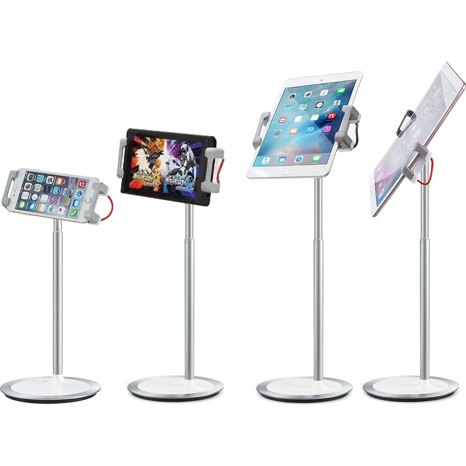 Soporte de Mesa Ajustable Idee PTS02W para Tablets y Móviles