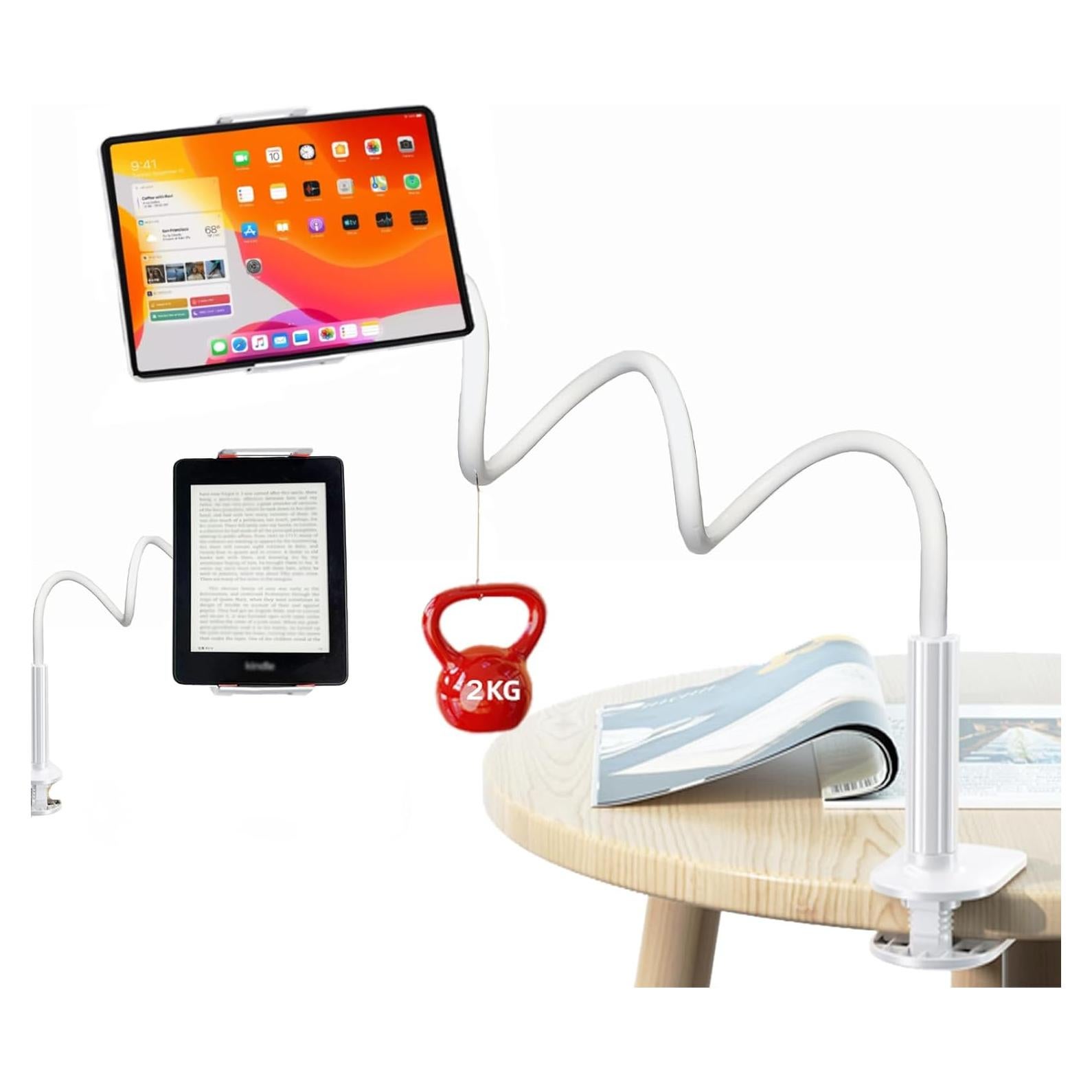 Soporte flexible para teléfono y tablet SANWEEN M1 - Blanco 1m