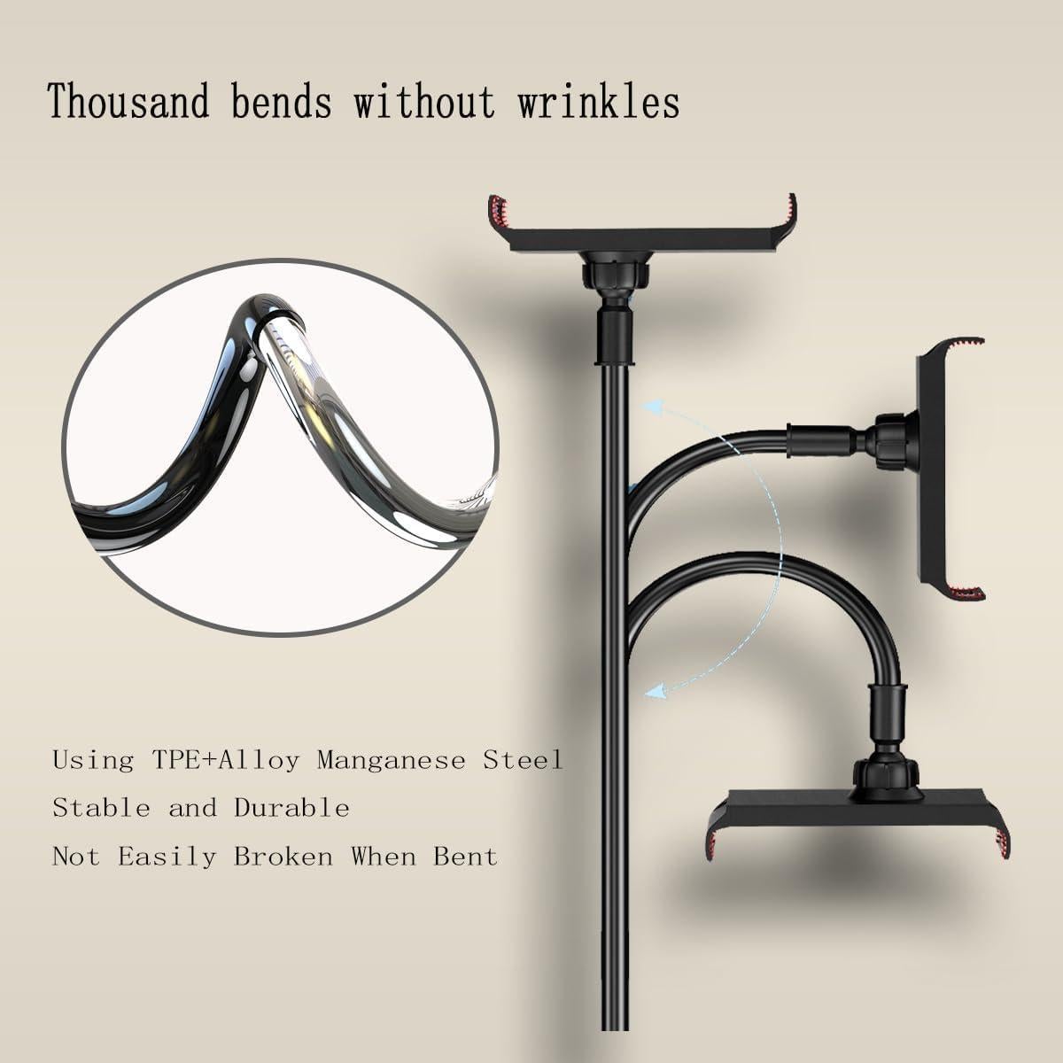 Soporte flexible para teléfono y tablet SANWEEN M1 - Blanco 1m