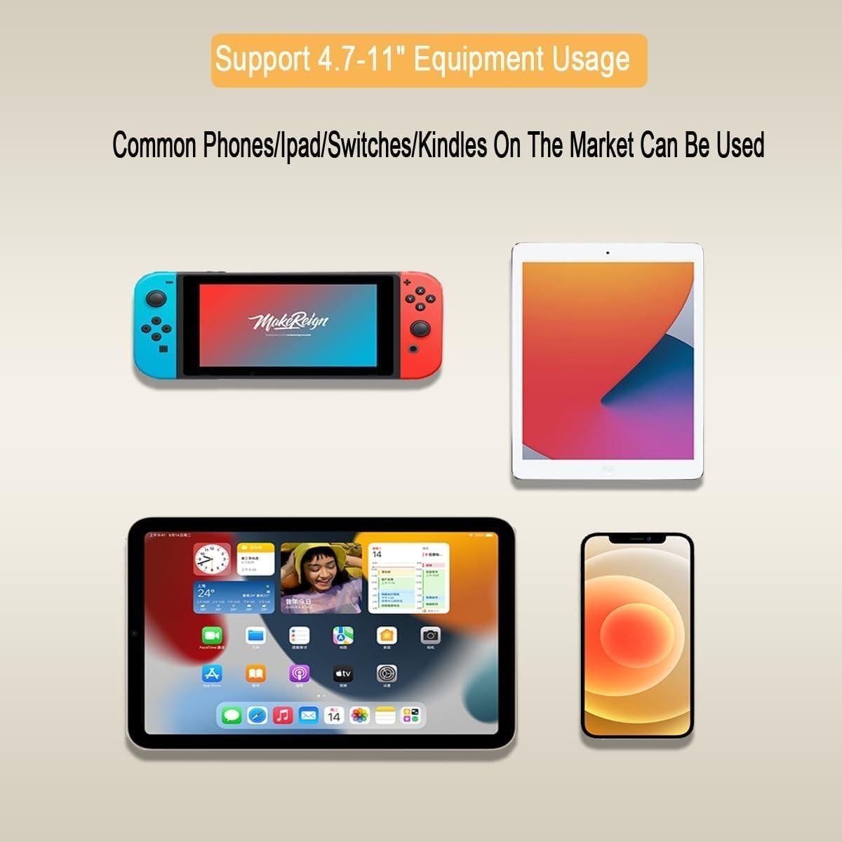 Soporte flexible para teléfono y tablet SANWEEN M1 - Blanco 1m