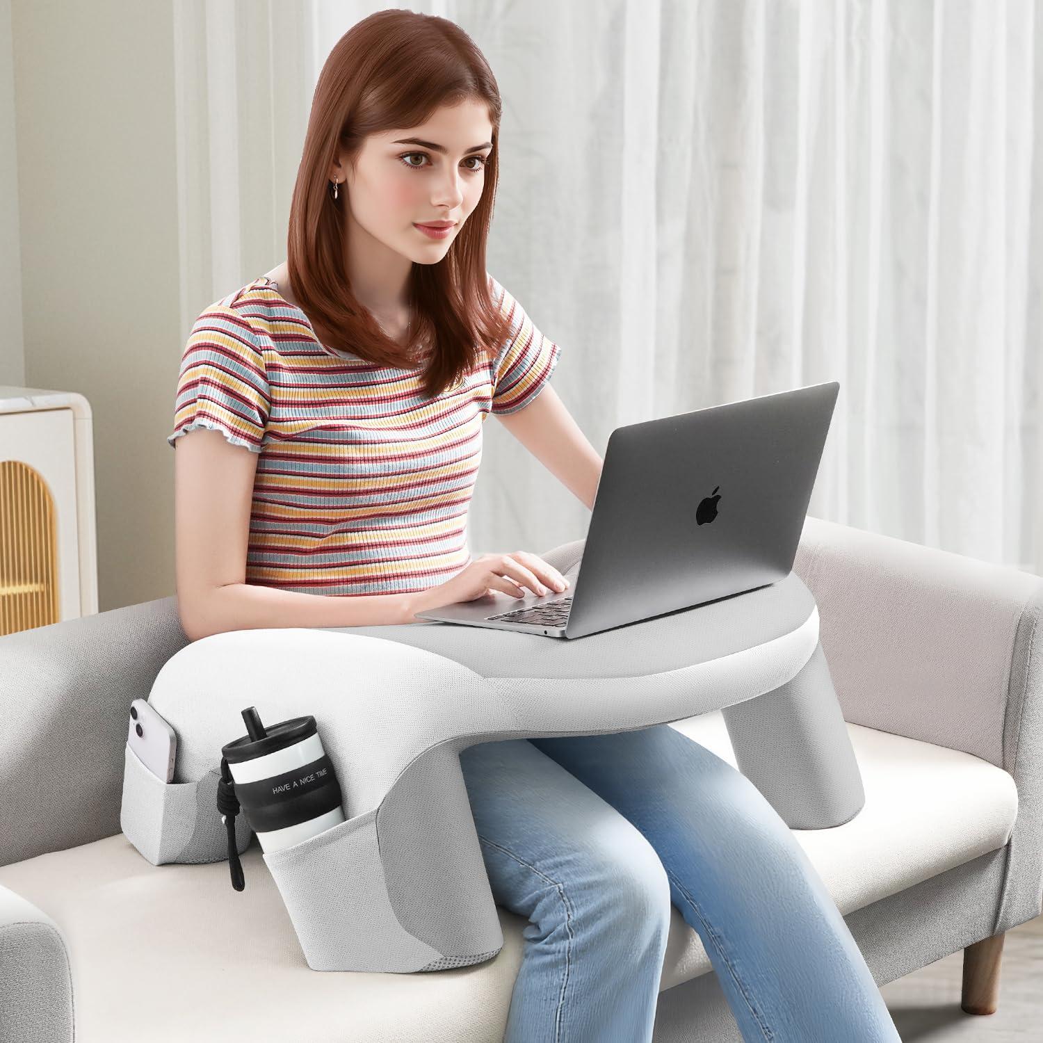 Escritorio de Regazo para Laptop Wogahev - Almohada Ergonómica 2.05 kg