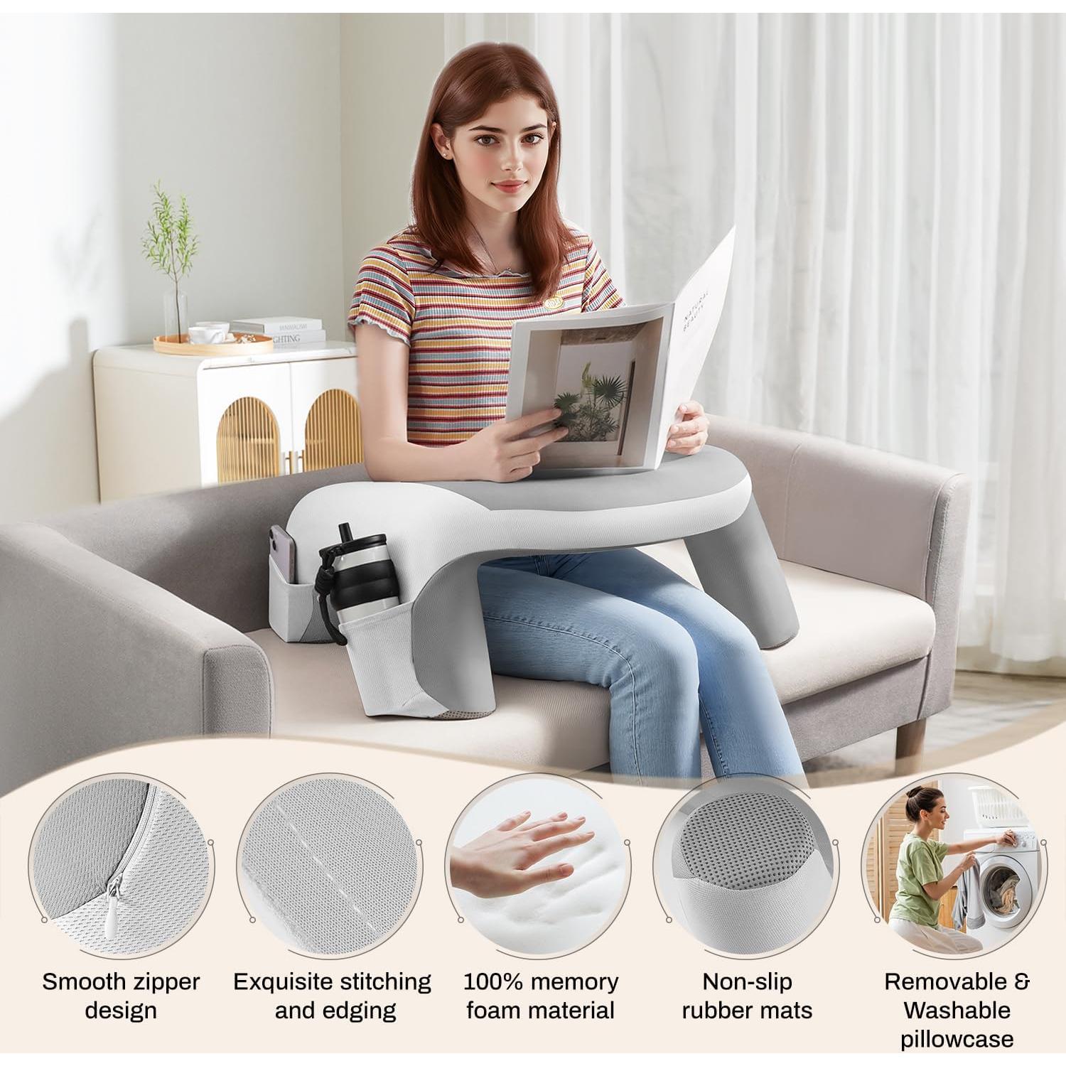 Escritorio de Regazo para Laptop Wogahev - Almohada Ergonómica 2.05 kg