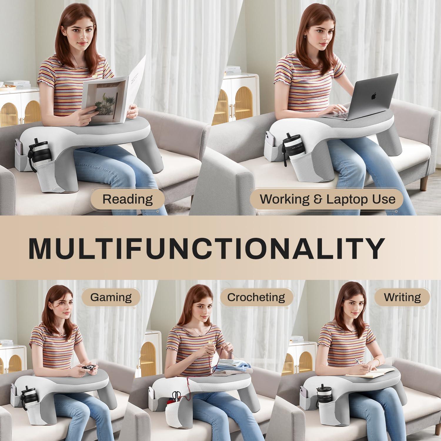 Escritorio de Regazo para Laptop Wogahev - Almohada Ergonómica 2.05 kg