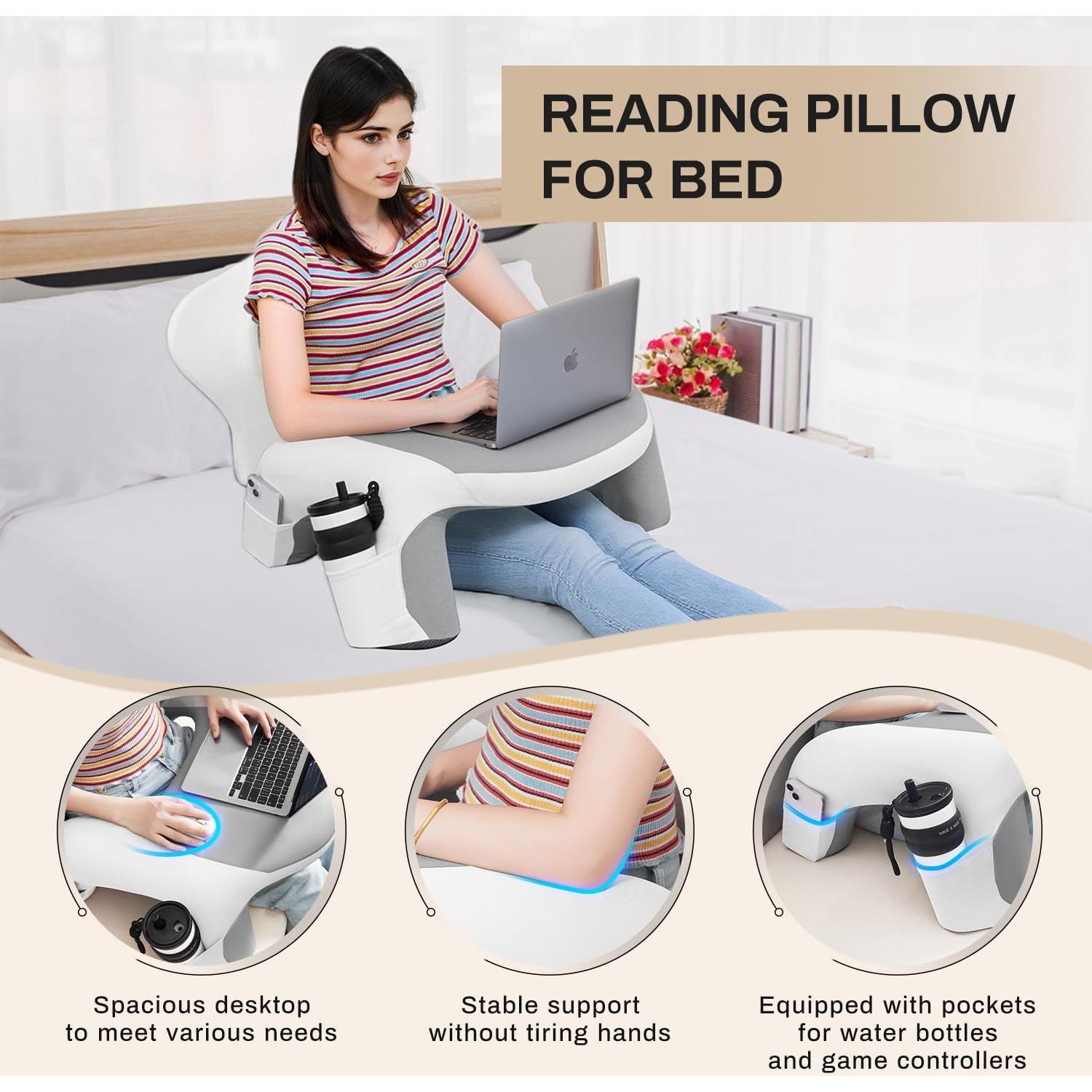 Escritorio de Regazo para Laptop Wogahev - Almohada Ergonómica 2.05 kg