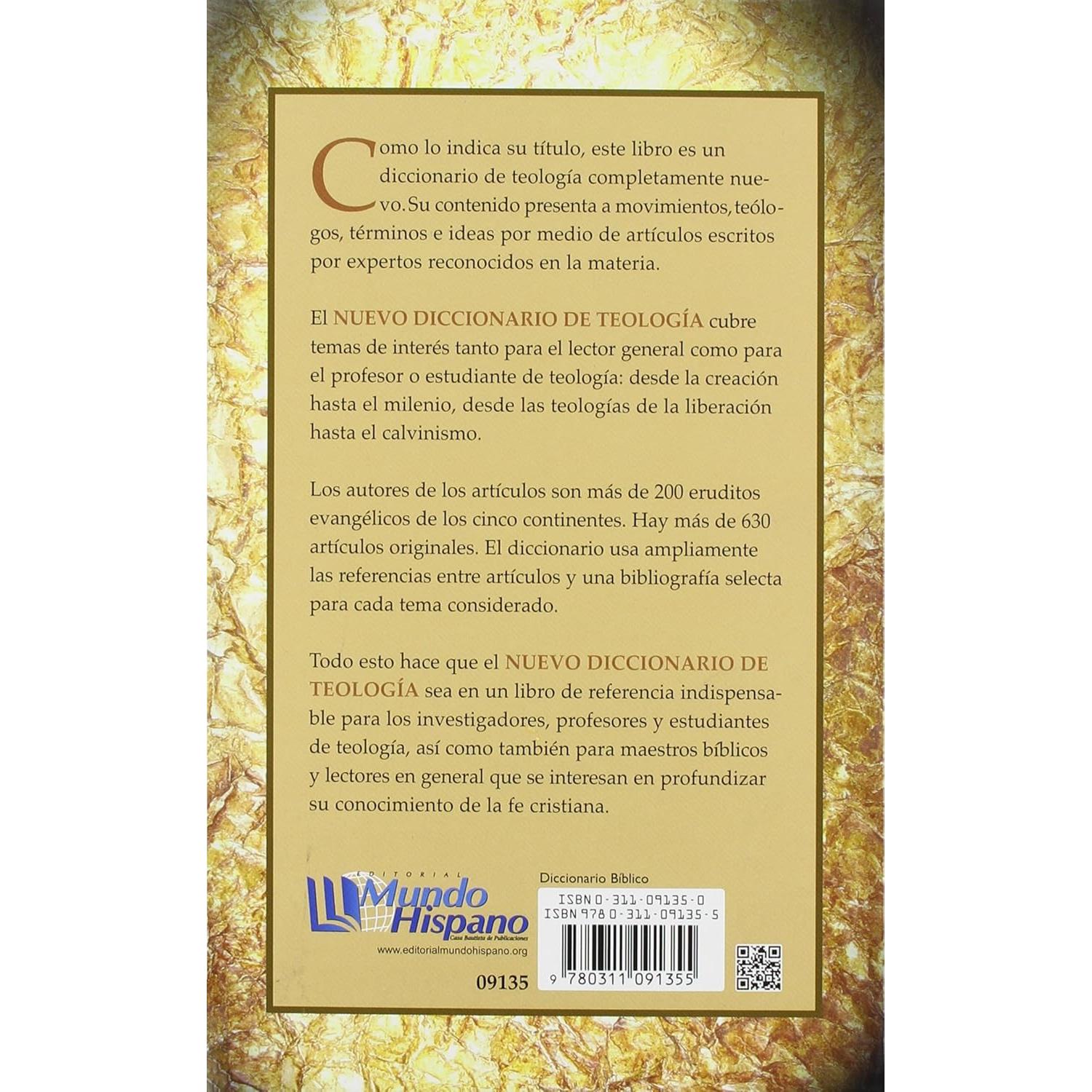 Nuevo Diccionario de Teologia (Spanish Edition)