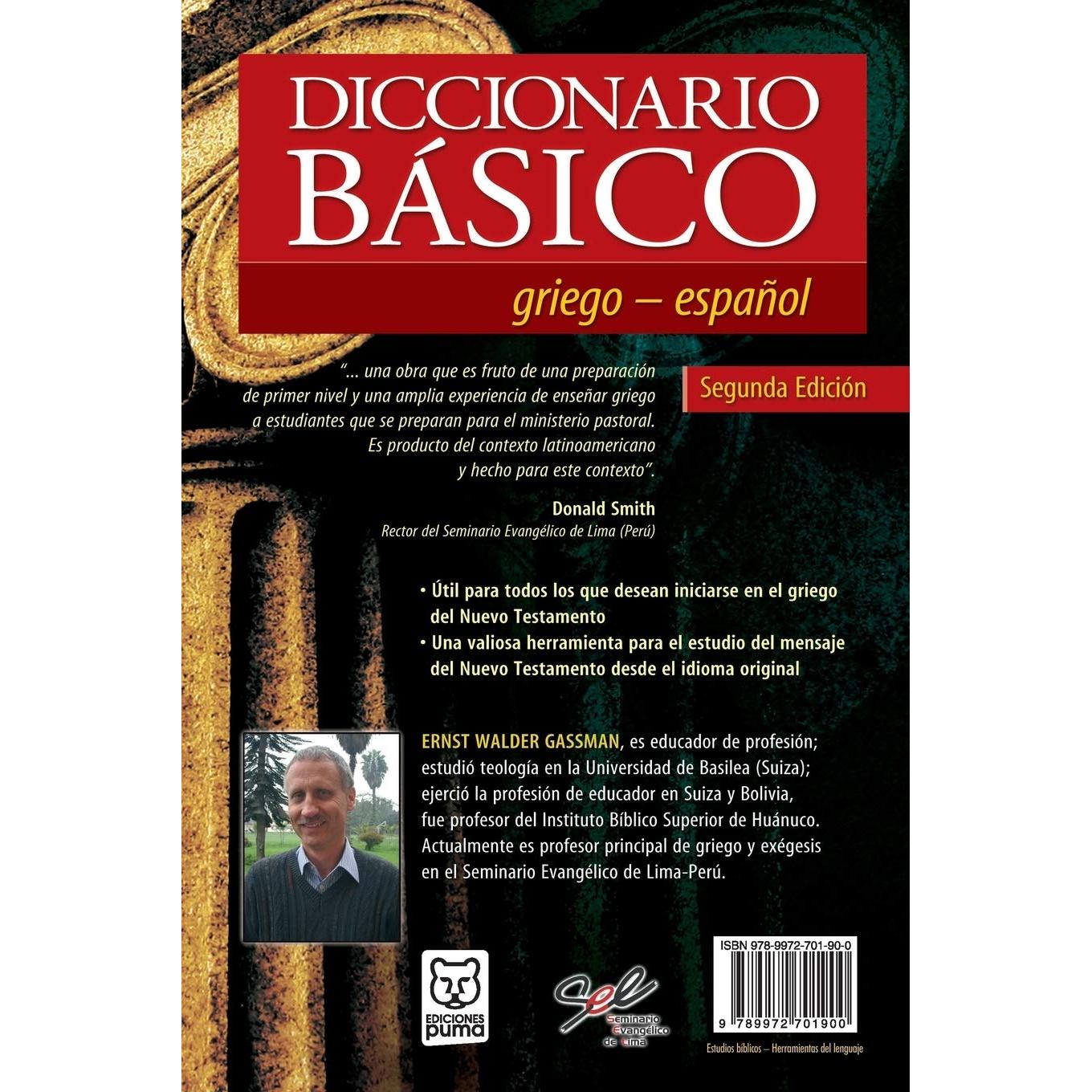 Diccionario Básico Griego-Español (Spanish Edition)