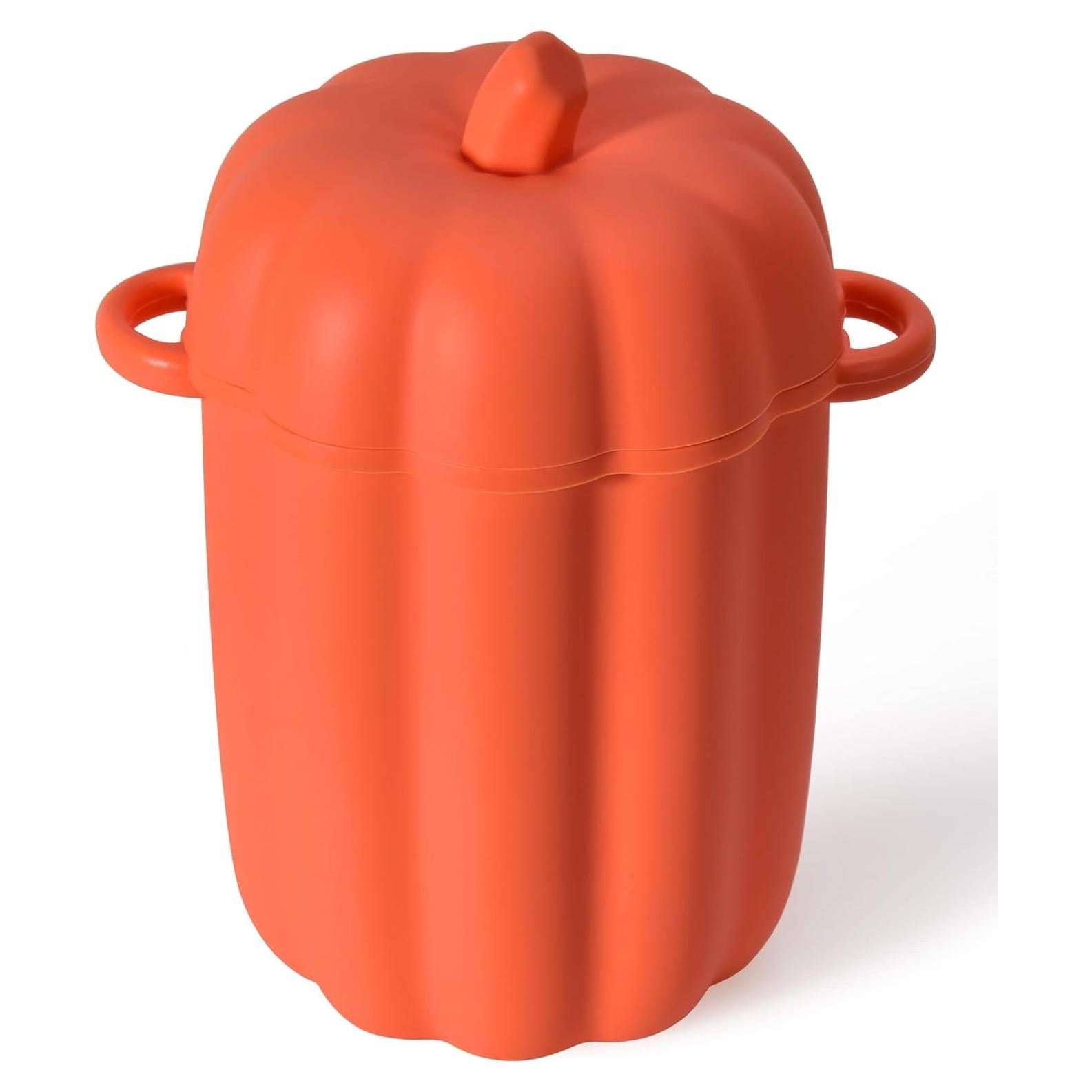 Contenedor de Grasa de Tocino Aliglow 0.47L Silicona Naranja