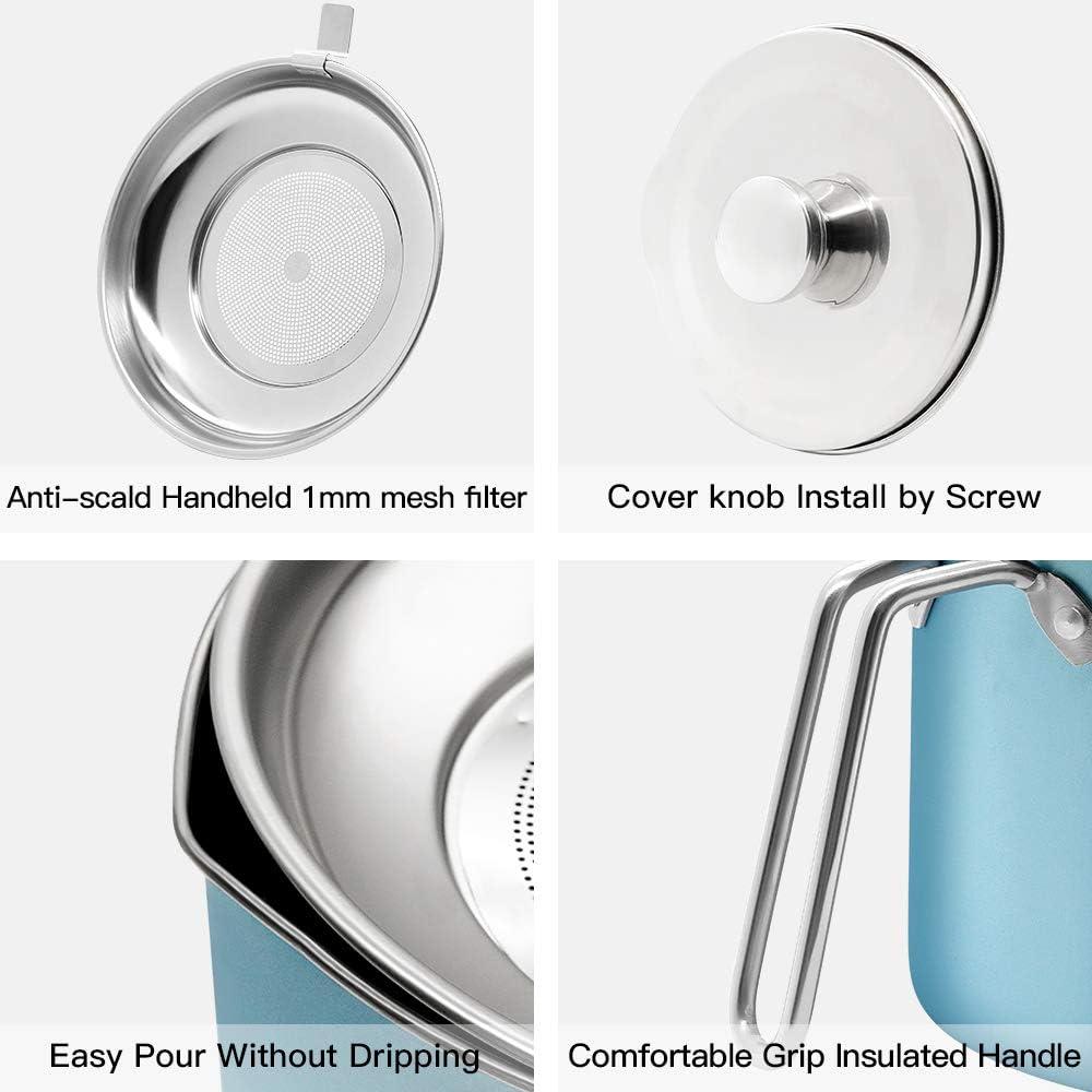 Contenedor de Grasa de Tocino 2L Acero Inoxidable FWIEXA