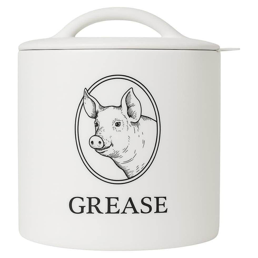 Contenedor de Grasa de Tocino The Fair Collection 720 ml con Colador