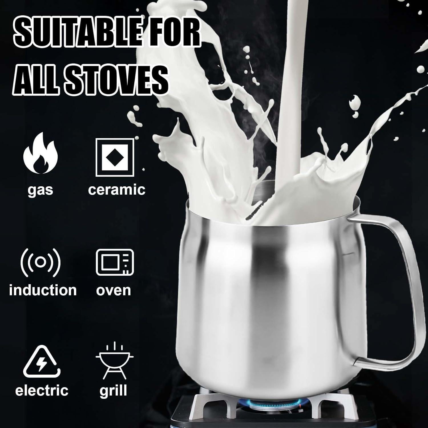 Olla Filtro de Aceite 1.5L PEUTIER Acero Inoxidable con Colador