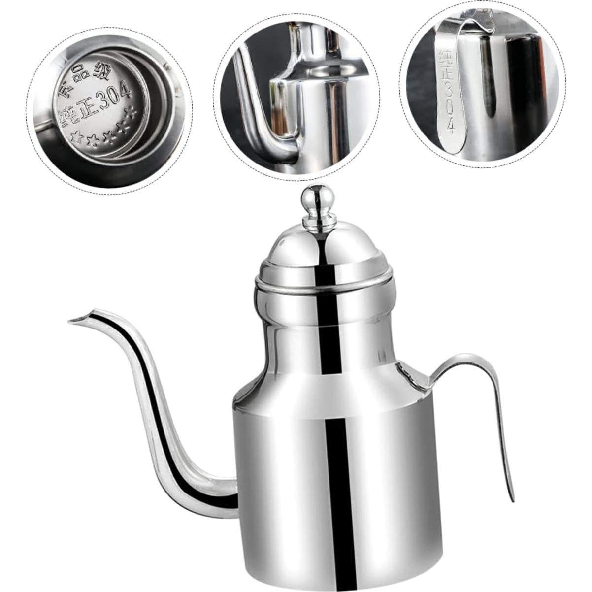 Contenedor de Grasa KALLORY de Acero Inoxidable 311g