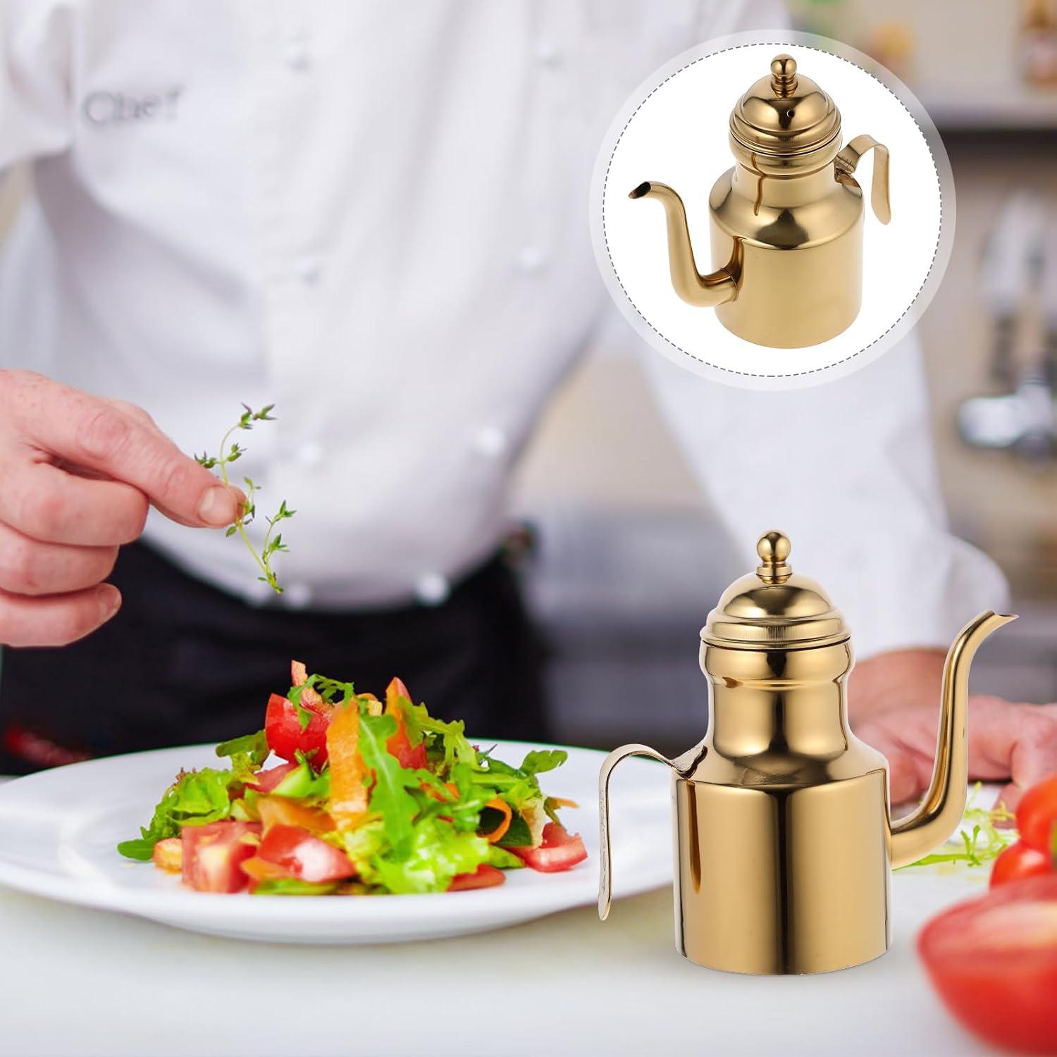 Contenedor de Grasa de Acero Inoxidable Healvian 311 ml con Mango