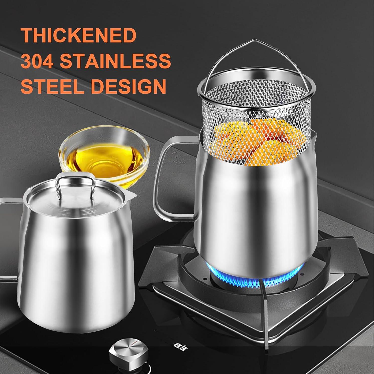 Contenedor de Aceite Multifuncional Tcvnmr 2L Acero Inoxidable