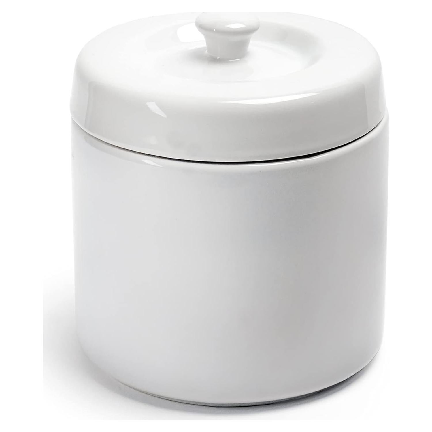 Recipiente de Cerámica para Grasa RSVP Internacional 6 Tazas Blanco