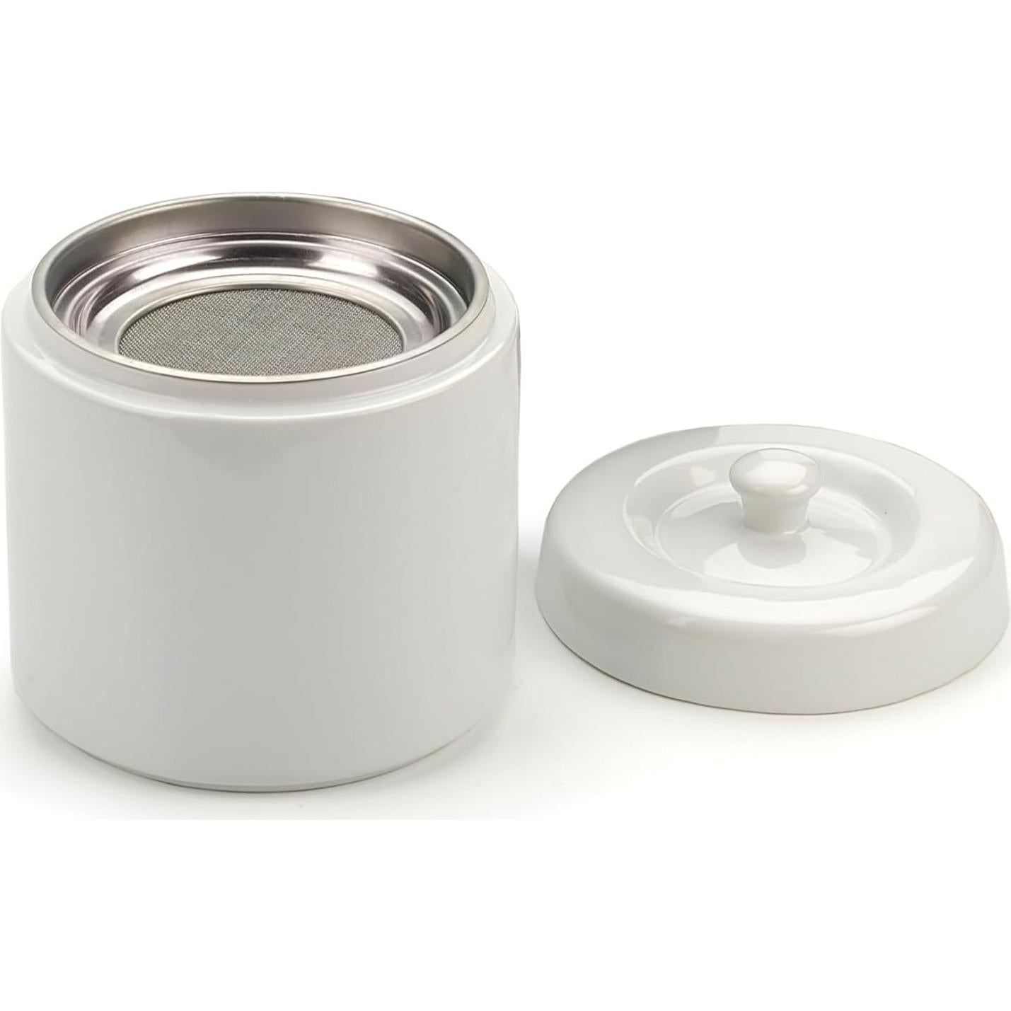 Recipiente de Cerámica para Grasa RSVP Internacional 6 Tazas Blanco